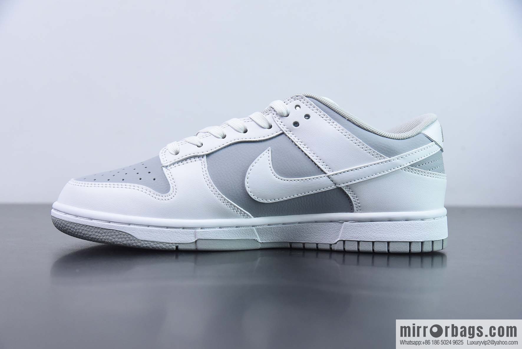 Nike Dunk Low low-top casual board shoes, white gray, item number: DJ6188-003