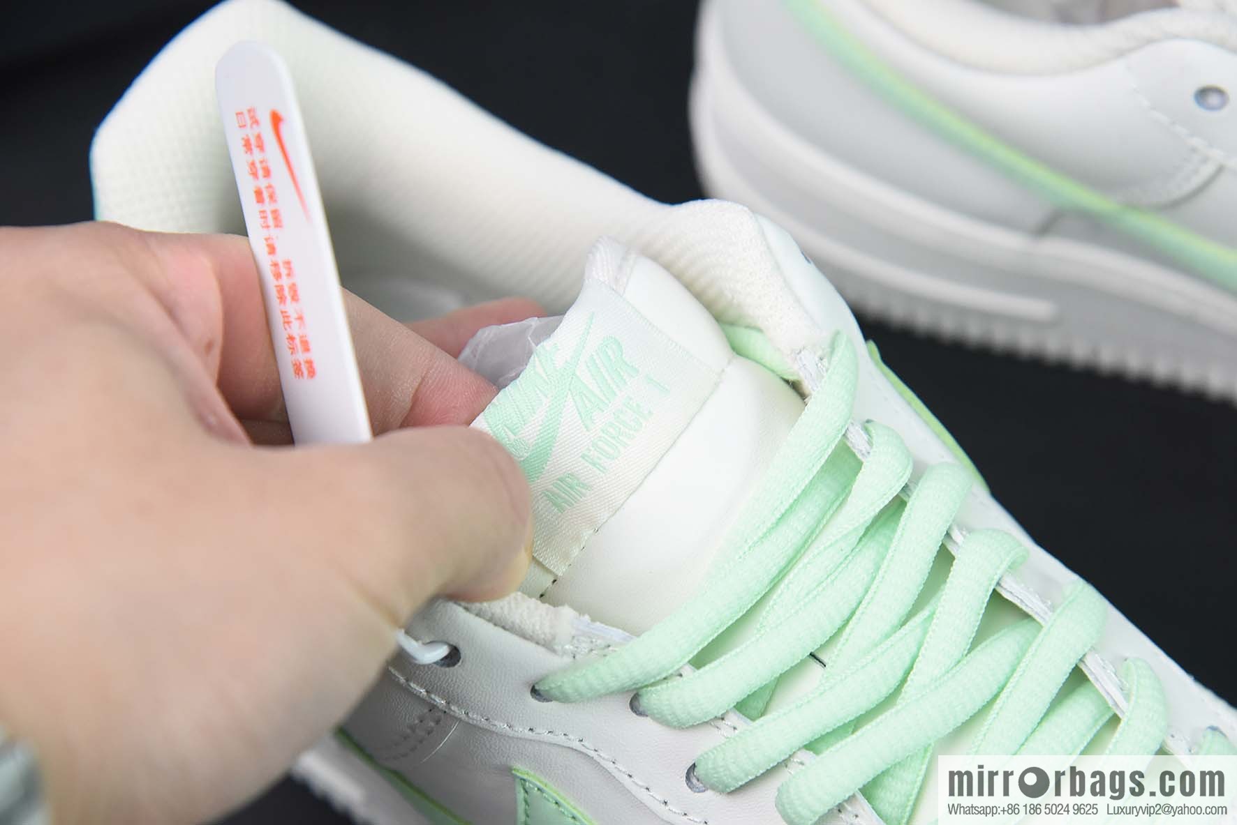 NK Air Force 1 Air Force One low-top sports and leisure shoes white Tiffany & Co. Green, item number: CQ5059-223