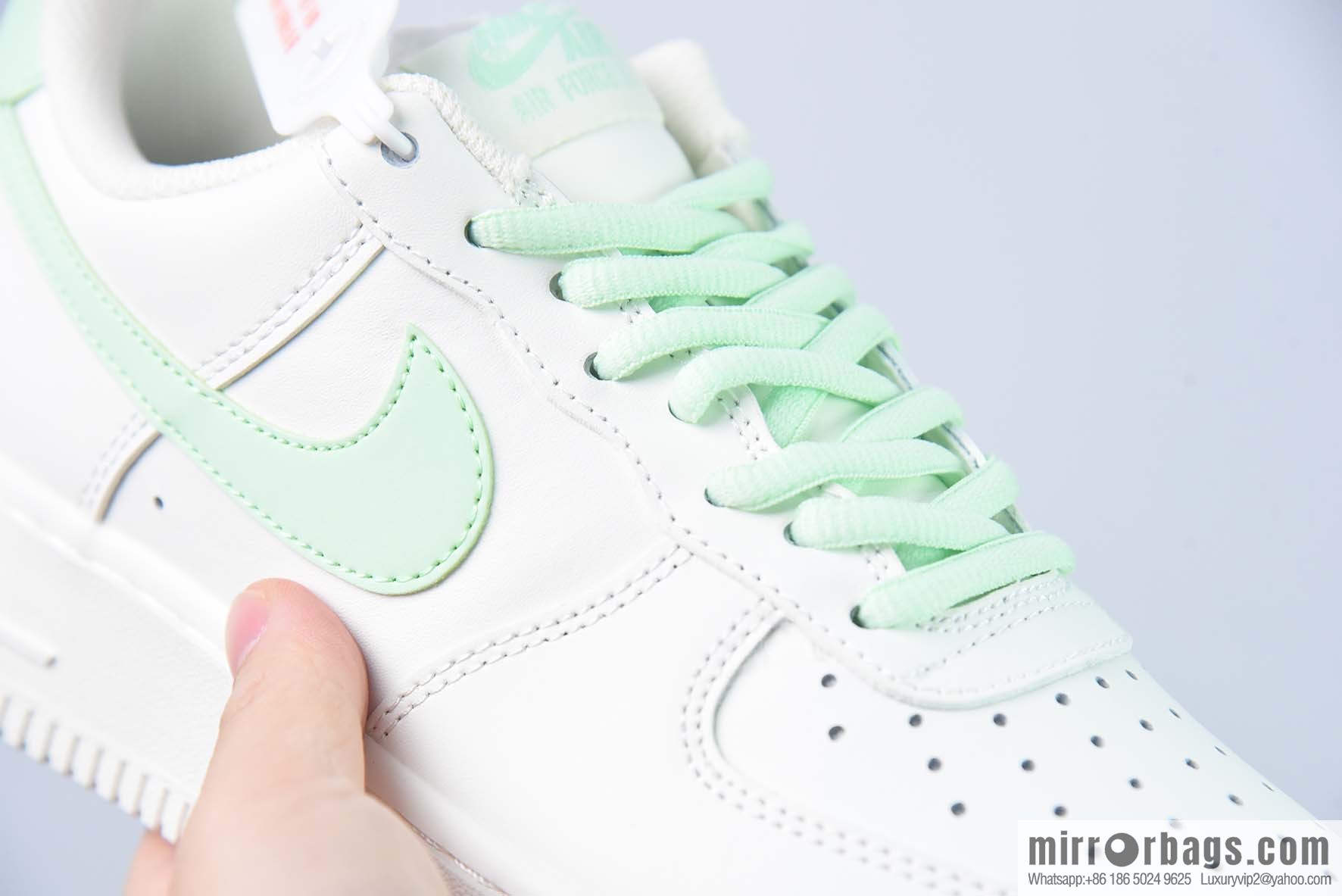 NK Air Force 1 Air Force One low-top sports and leisure shoes white Tiffany & Co. Green, item number: CQ5059-223