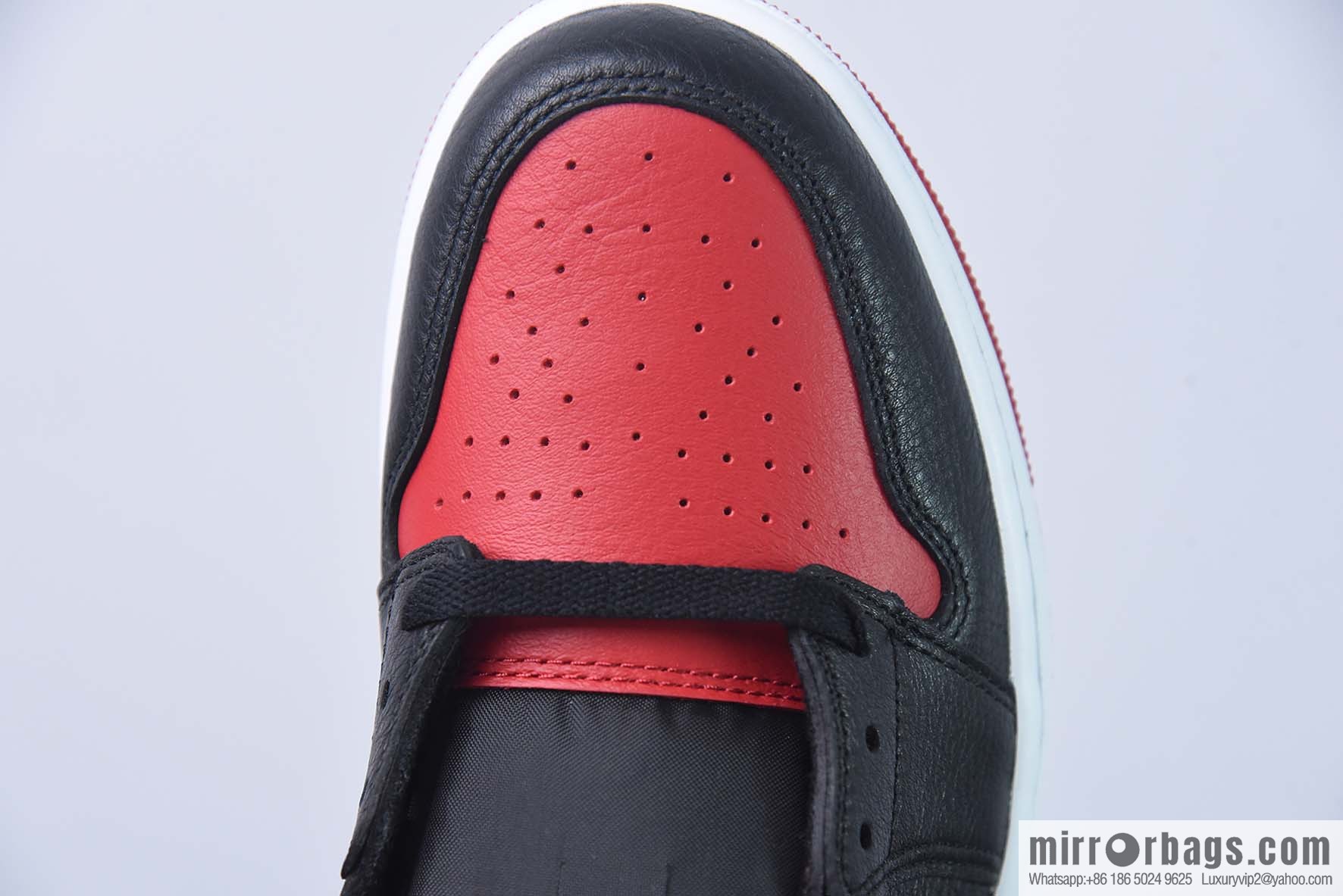 Air Jordan 1 Low OG AJ1 reverse warning light, black, red and blue, low-top basketball shoes, item number: CZ0775-046