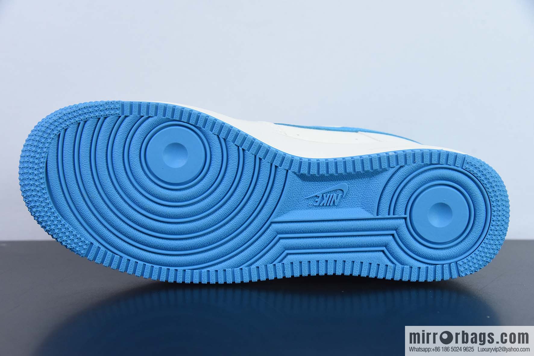 Nike Air Force 1 AF1 Air Force One/low-top, white and blue, ape head embroidery Item number: BS9055-750