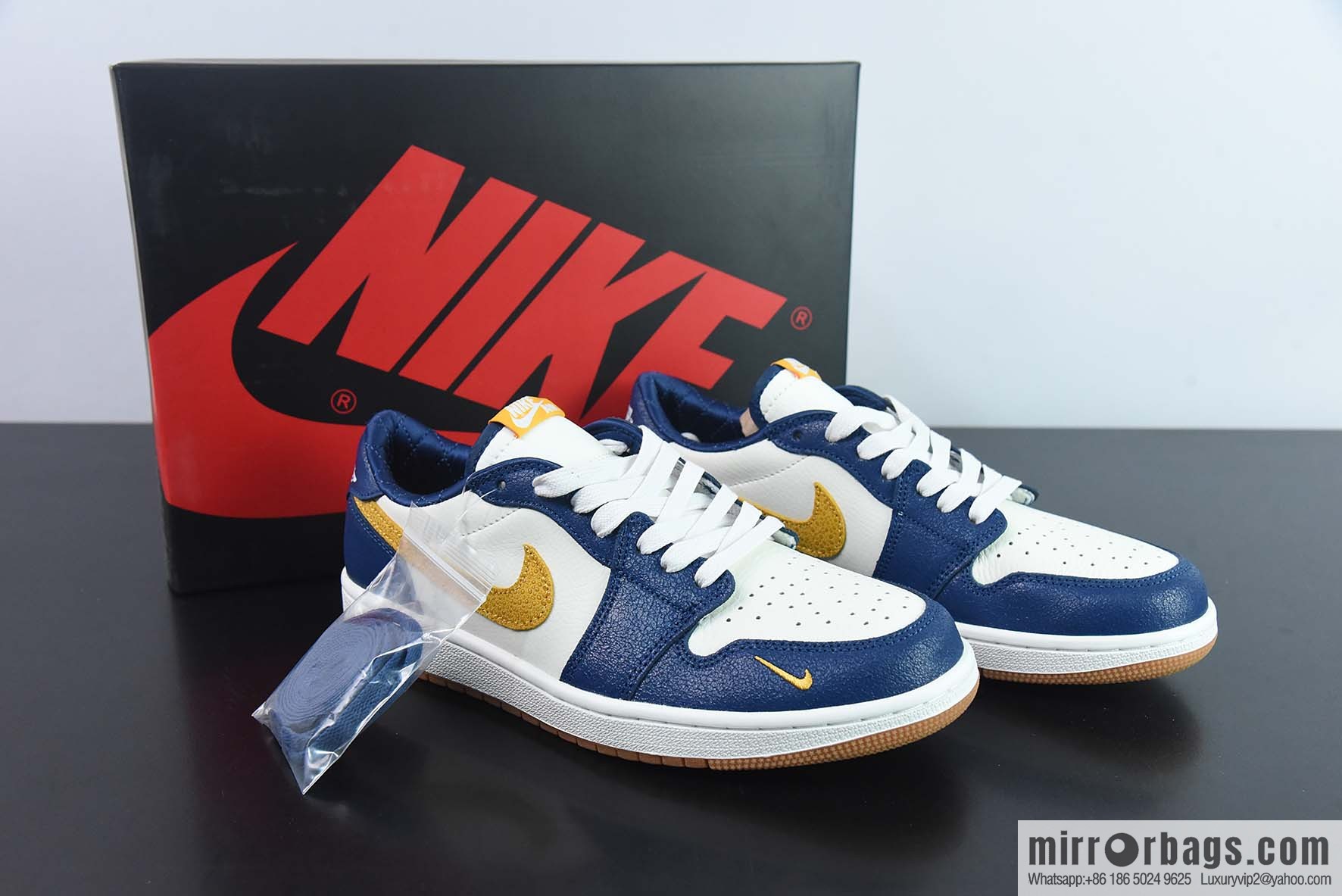 Air Jordan 1 Low OG AJ1 Jordan 1st generation low-top white blue yellow hook burst pattern, item number: CZ0790-103