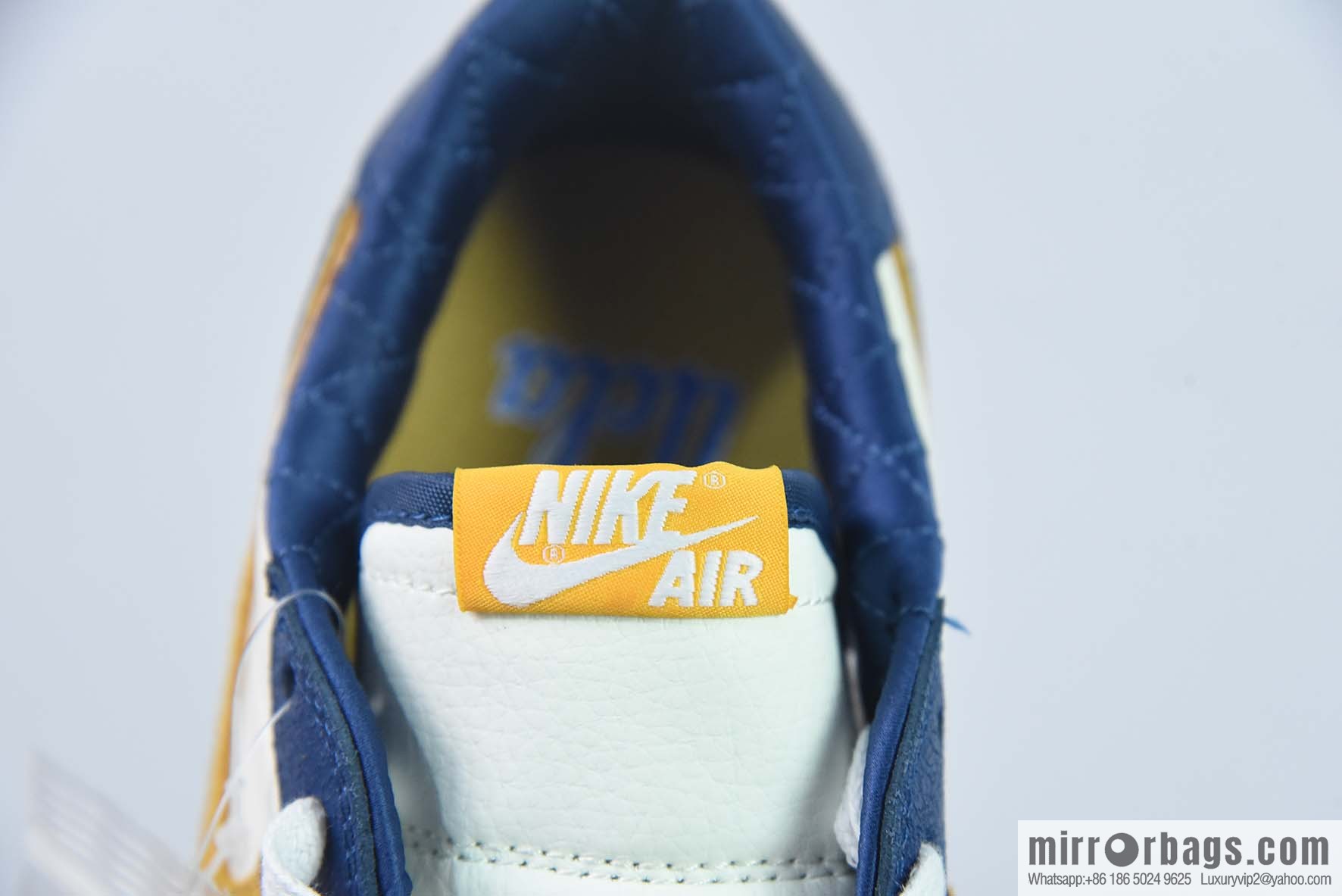 Air Jordan 1 Low OG AJ1 Jordan 1st generation low-top white blue yellow hook burst pattern, item number: CZ0790-103