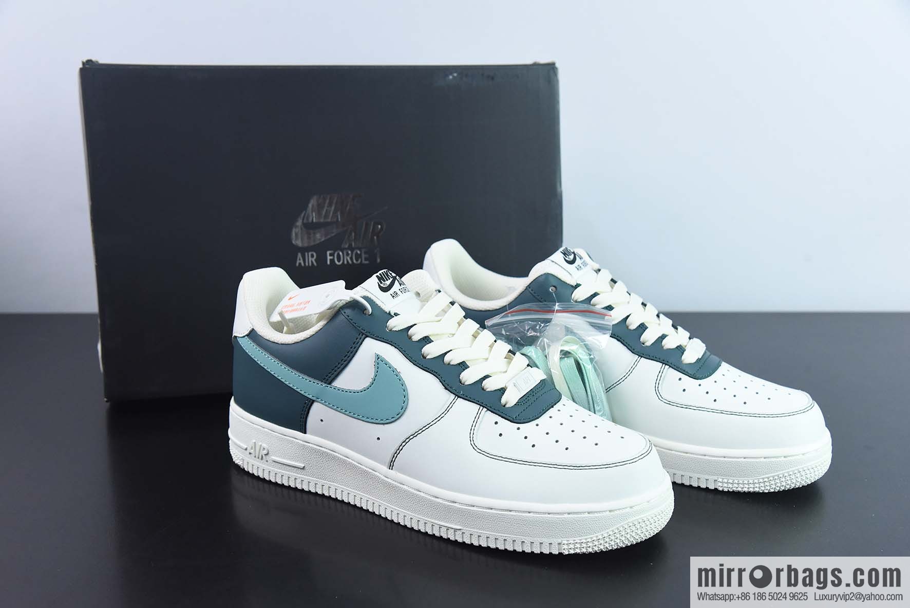 NK Air Force 1 Air Force One low-top sports and leisure board shoes Lake green, item number: LT0226-301