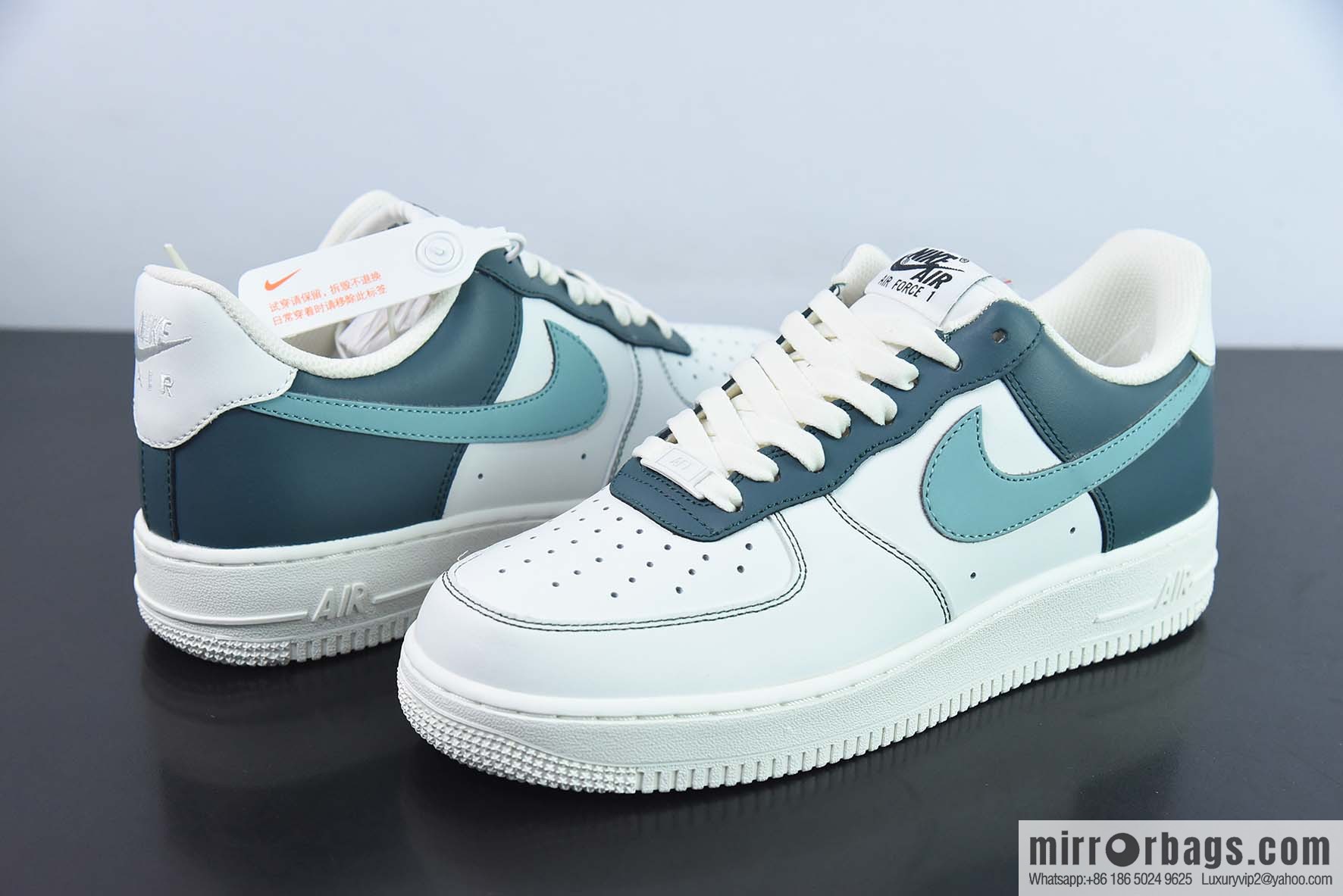NK Air Force 1 Air Force One low-top sports and leisure board shoes Lake green, item number: LT0226-301