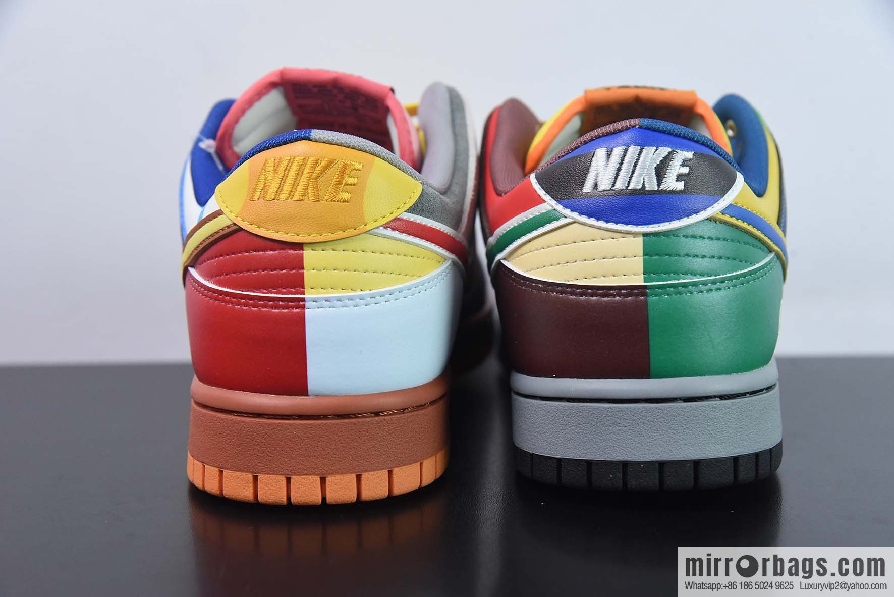 Nike SB Dunk Low RETRO Mario, mandarin duck patchwork item number: DH0952 100