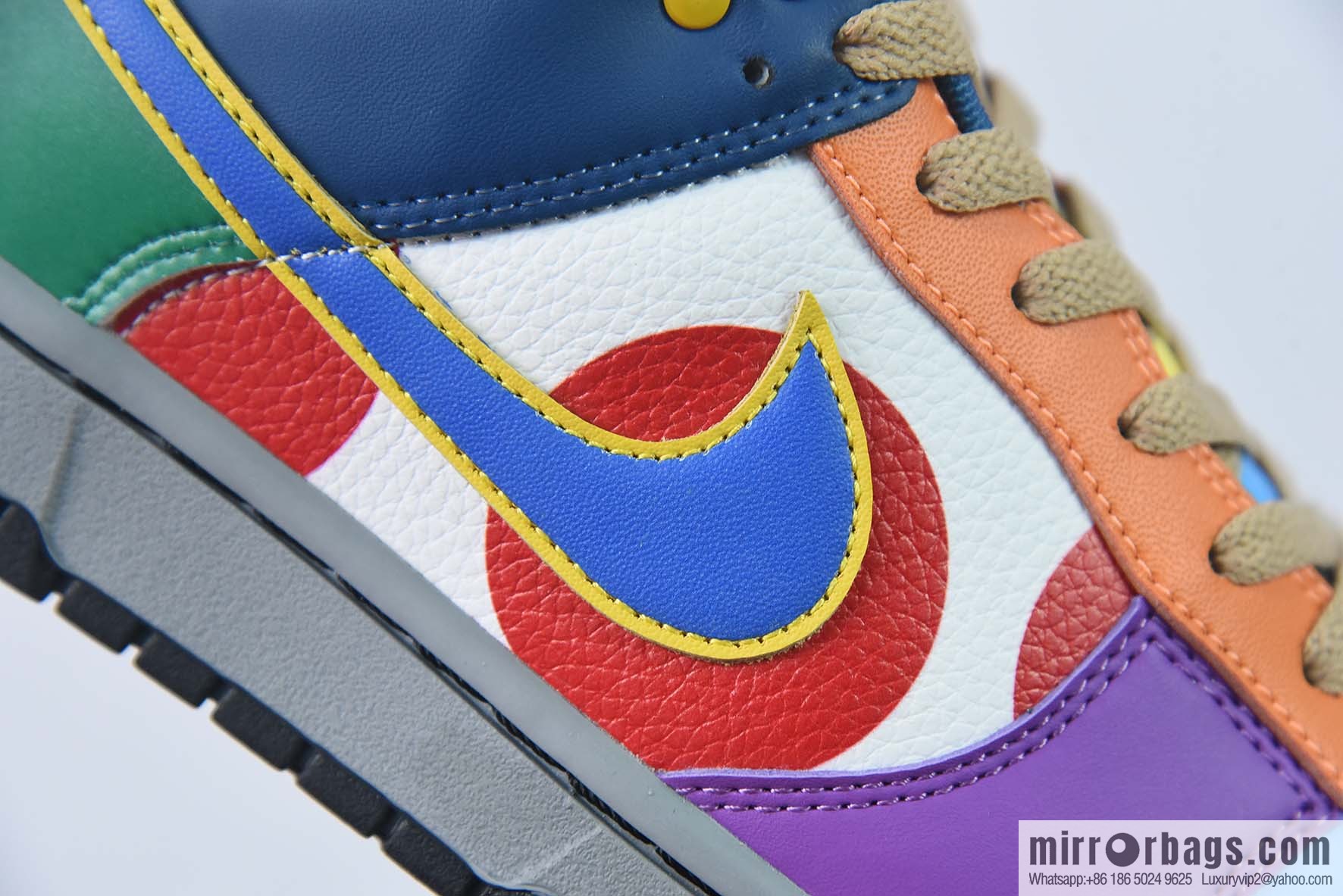 Nike SB Dunk Low RETRO Mario, mandarin duck patchwork item number: DH0952 100