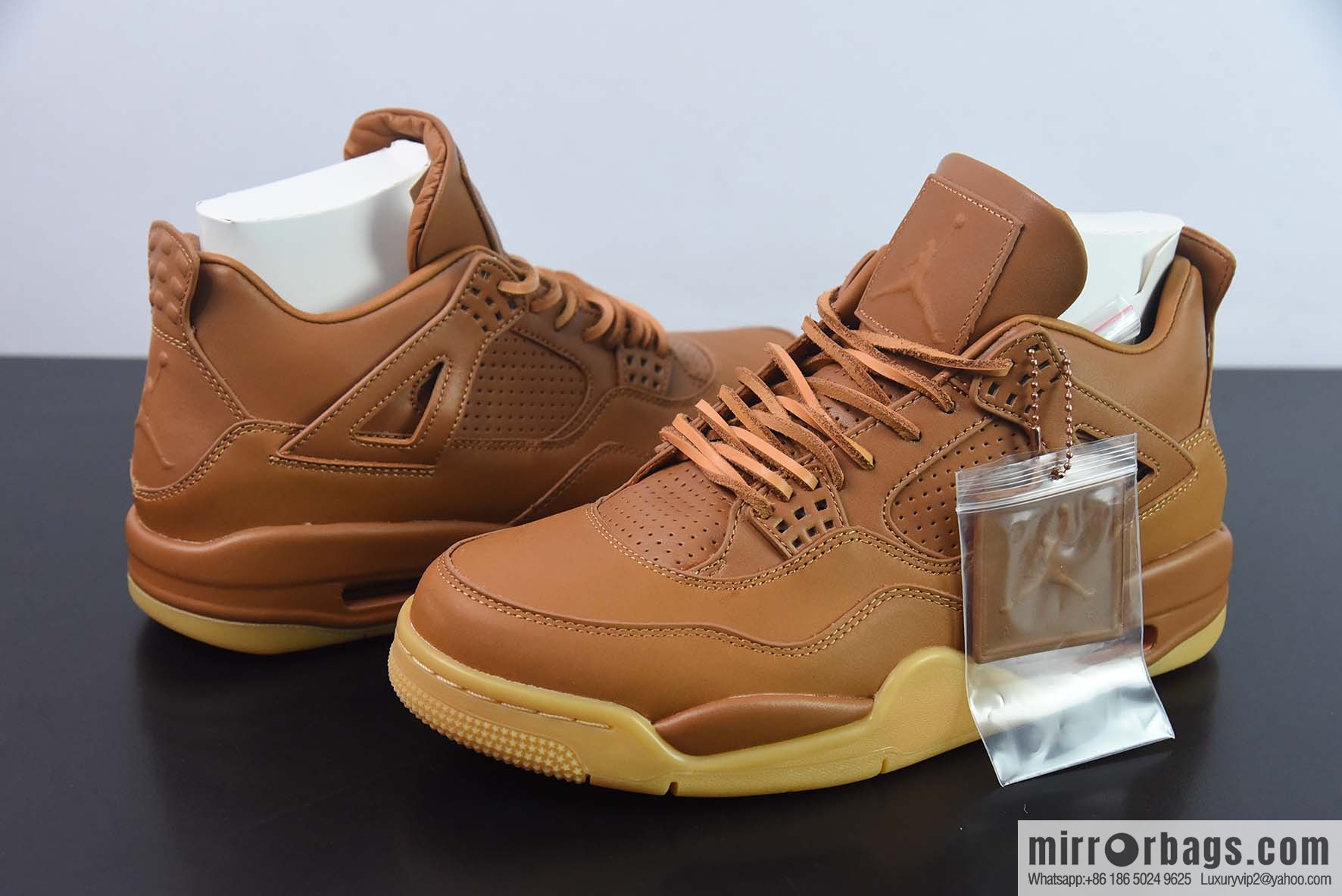 Air Jordan AJ4 Retro Snakeskin Peak Wheat Yellow sneakers Part Number: 819139-205
