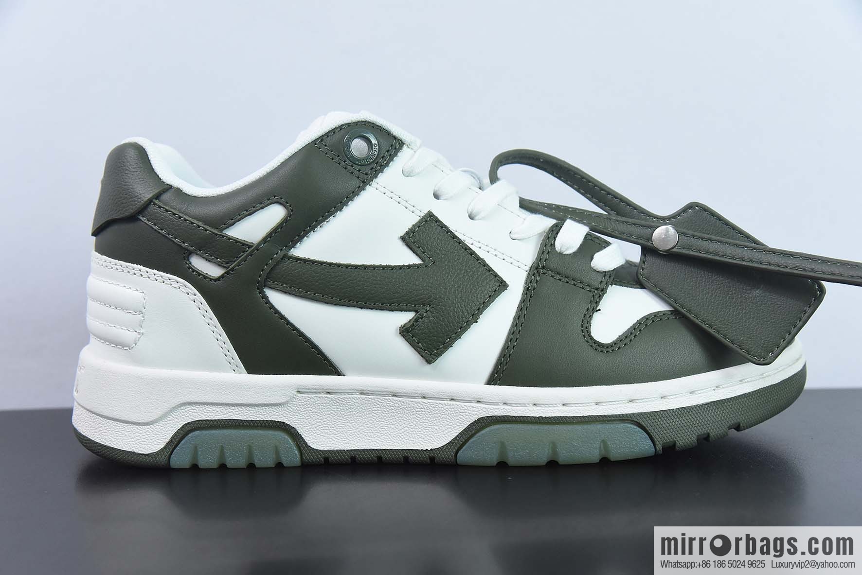 OFF-WHITE Out Of Office series low-top Vintage versatile casual sports shoes