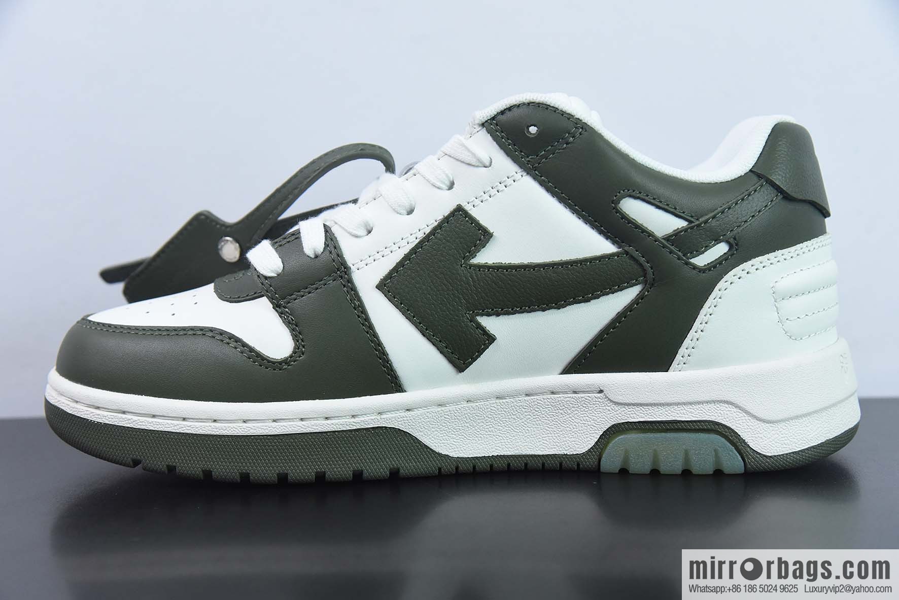OFF-WHITE Out Of Office series low-top Vintage versatile casual sports shoes