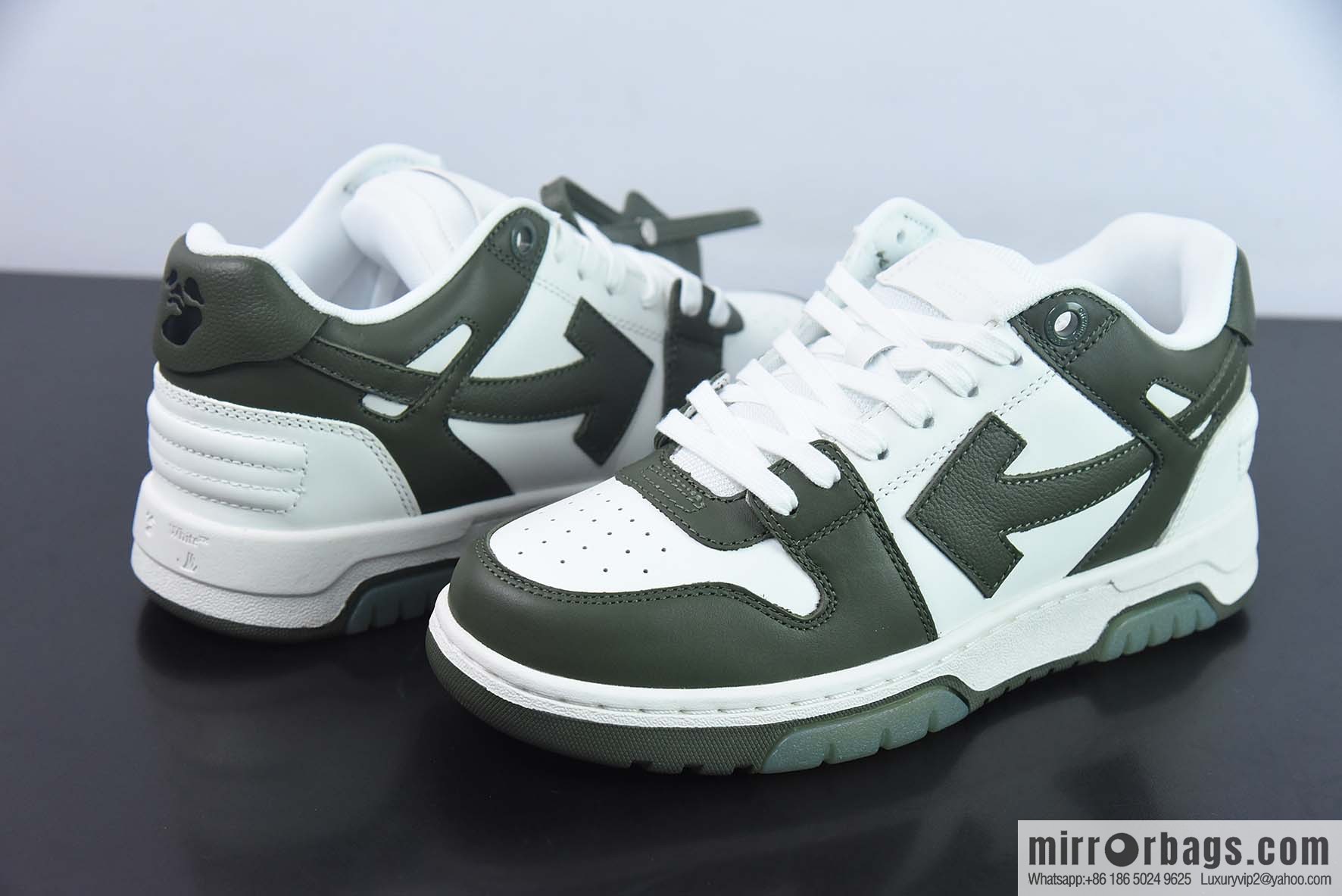 OFF-WHITE Out Of Office series low-top Vintage versatile casual sports shoes
