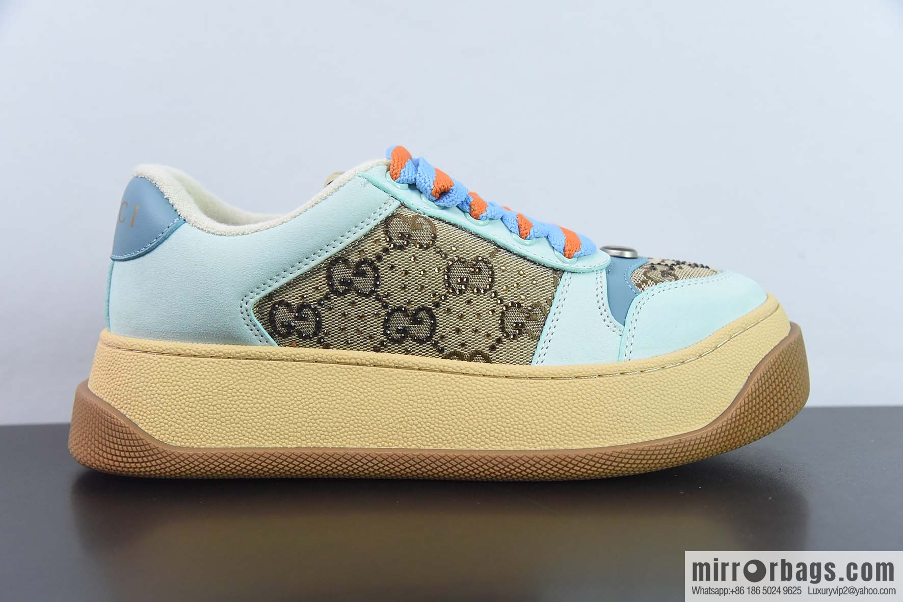Gucci/Gucci chubby small dirty shoes series board shoes/platform models