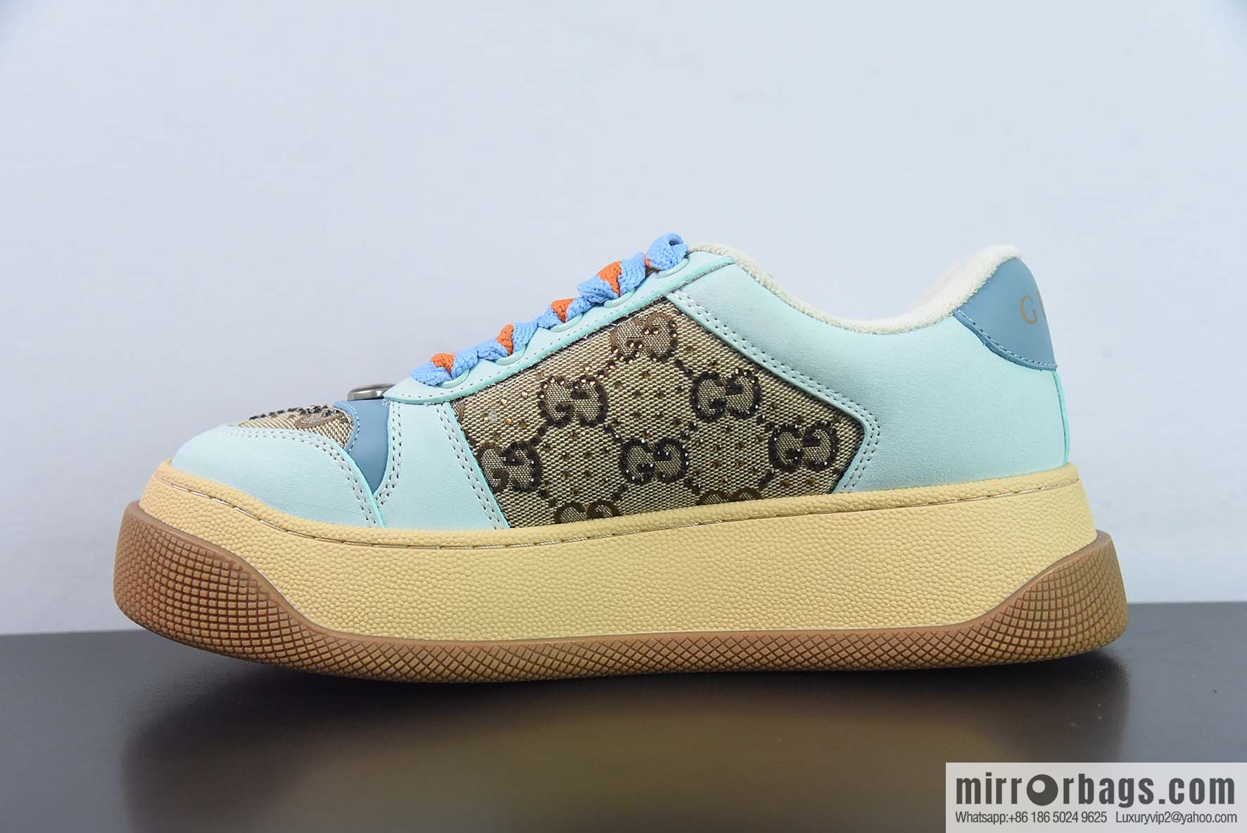 Gucci/Gucci chubby small dirty shoes series board shoes/platform models