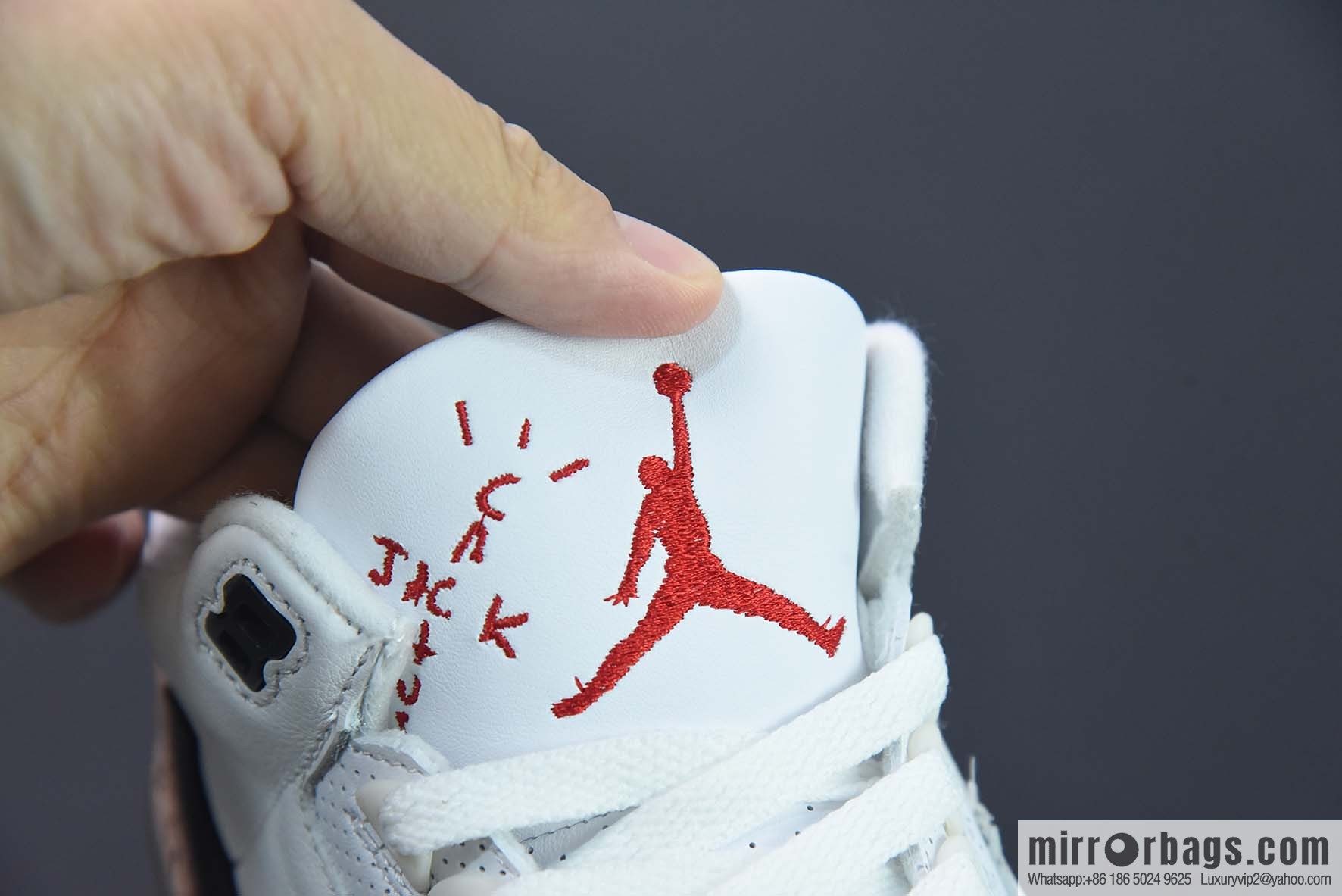 Air Jordan 3 Retro white bark sneakers AJ3 item number: 136064 168