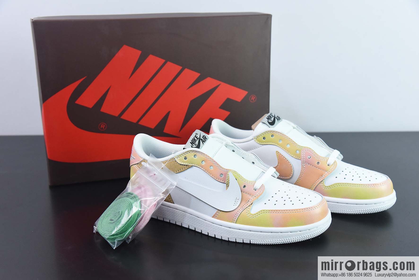 Air Jordan 1 Retro High OG barb, orange and white, reverse toe sneakers Item number: CZ0790-109