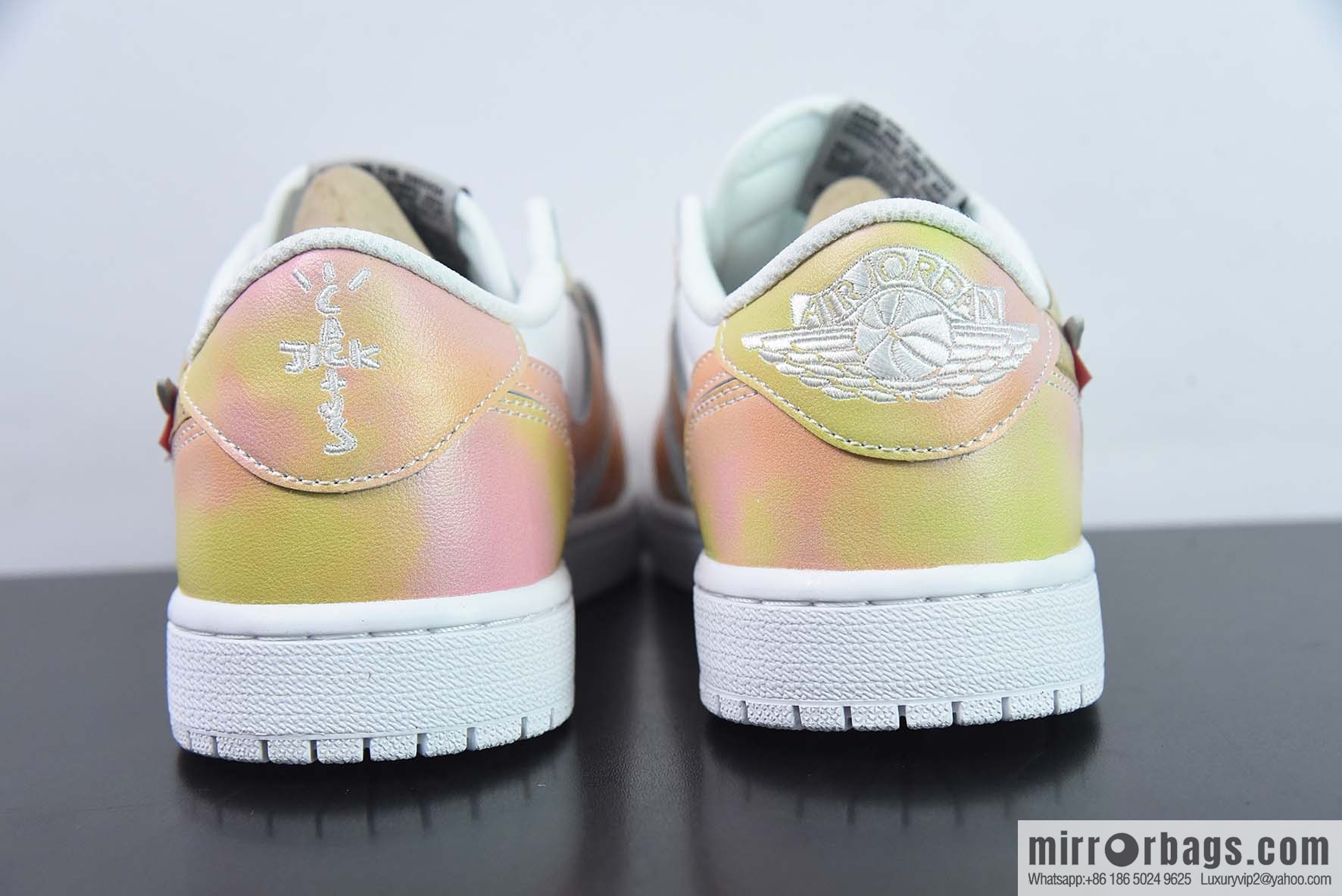 Air Jordan 1 Retro High OG barb, orange and white, reverse toe sneakers Item number: CZ0790-109