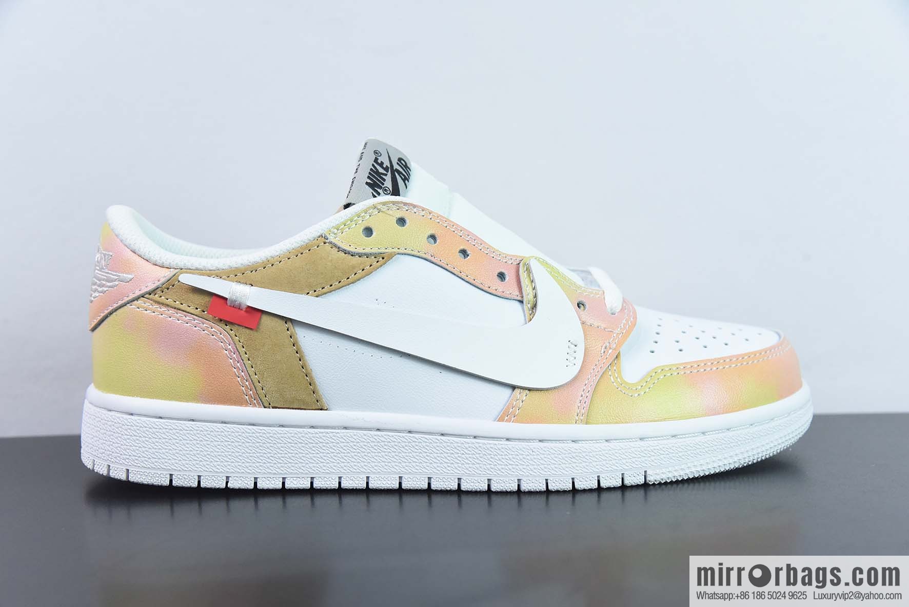 Air Jordan 1 Retro High OG barb, orange and white, reverse toe sneakers Item number: CZ0790-109