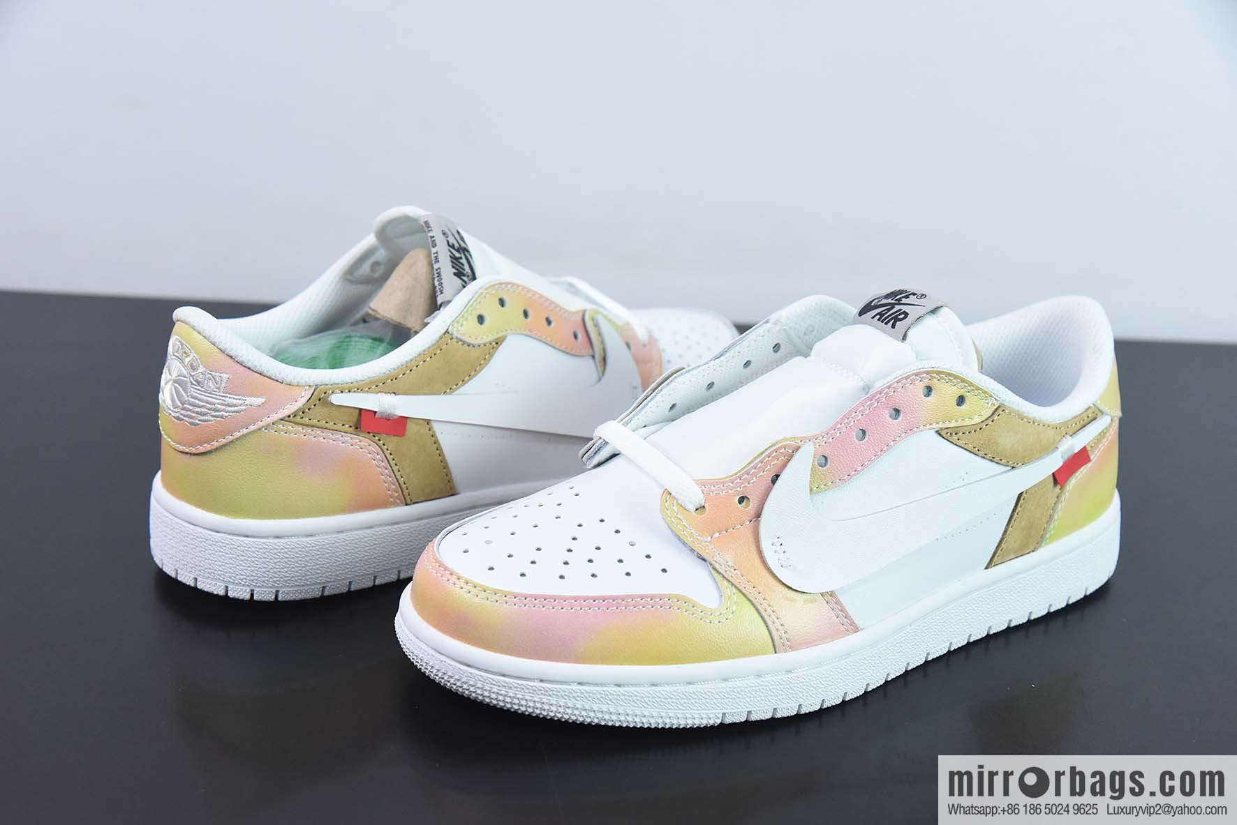 Air Jordan 1 Retro High OG barb, orange and white, reverse toe sneakers Item number: CZ0790-109