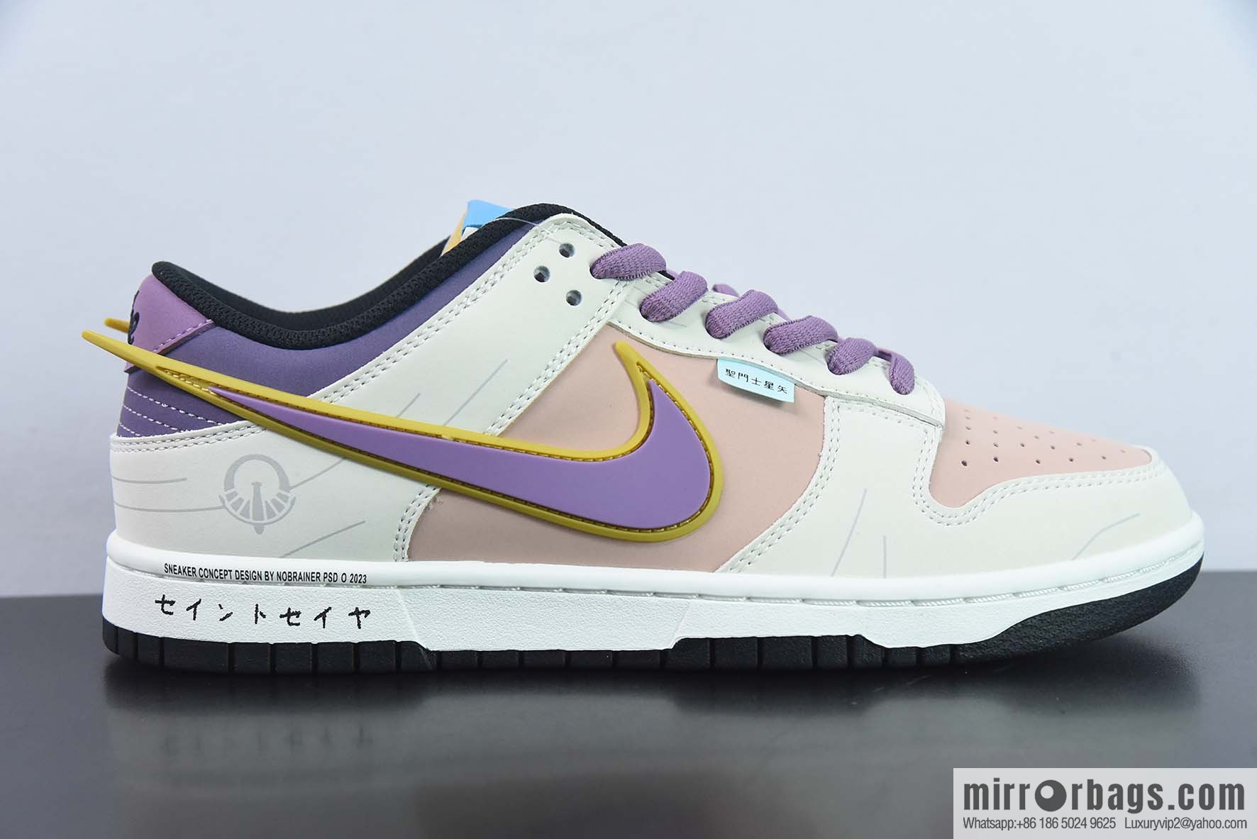 Nike SB Dunk Low flying wing series, Saint Seiya, Athena, low-top casual sports skateboard shoes, item number: ZD2356 155