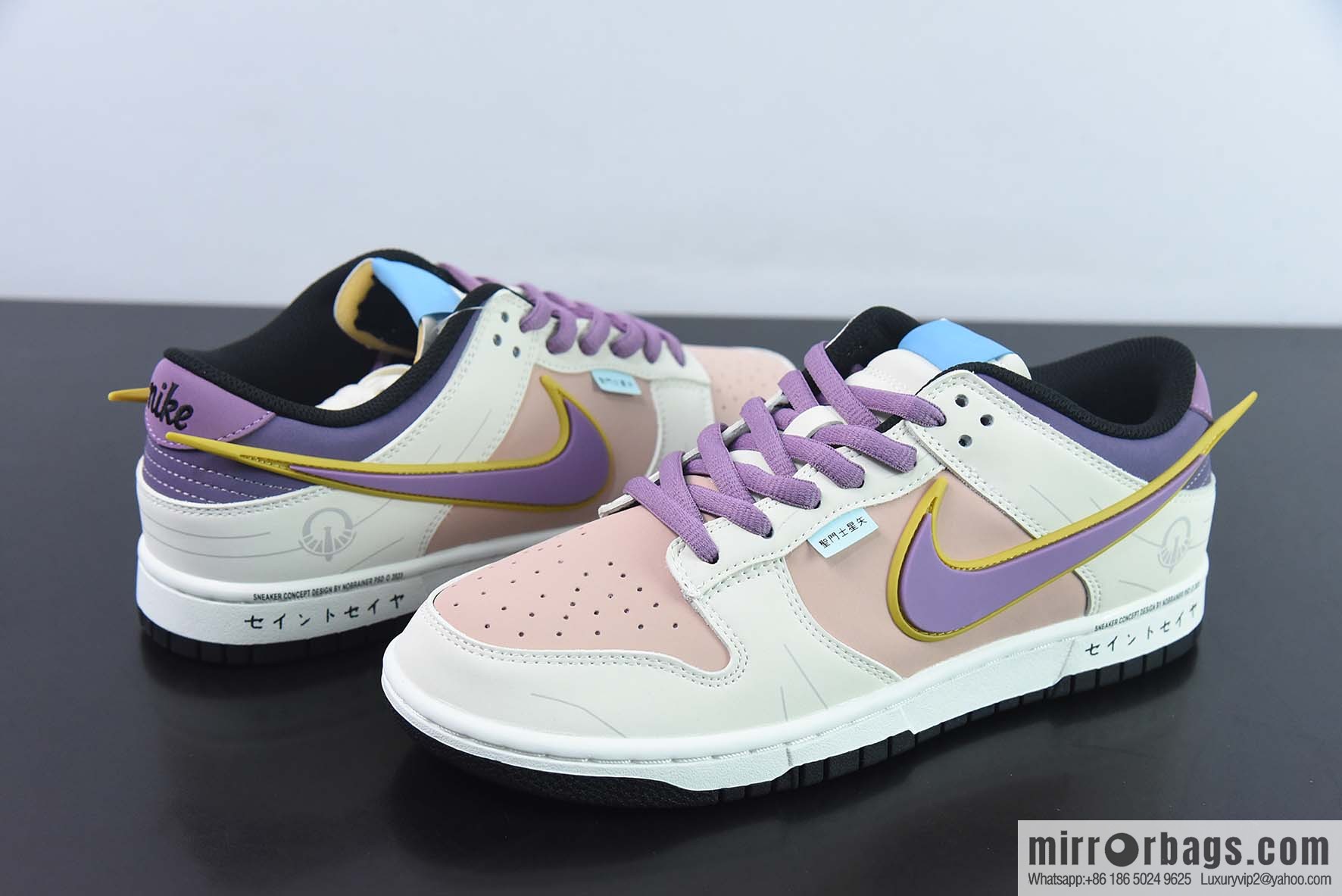 Nike SB Dunk Low flying wing series, Saint Seiya, Athena, low-top casual sports skateboard shoes, item number: ZD2356 155