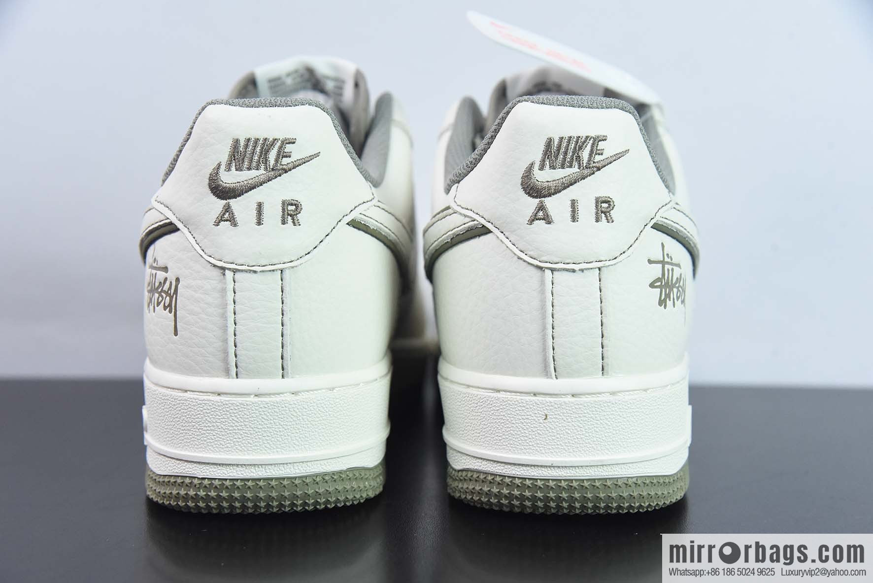 Nike Air Force 1 Low Stuart joint name, reflective Air Force One low-top casual shoes, item number: UN1635-777