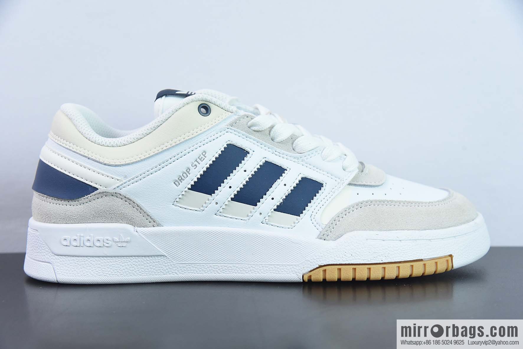 AD Originals Drop Step XL Low Adidas, Clover, Classic Vintage Low Top Basketball Style Campus Casual Versatile Sports Board Shoes, Item Number: HQ7133