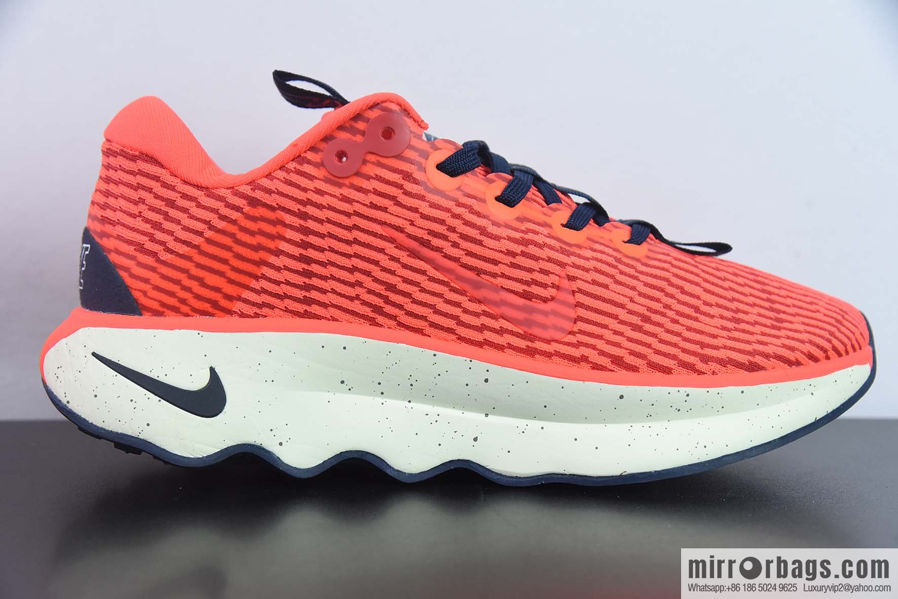 Nike Motiva Nike cushioning non-slip durable breathable sneakers orange, item number: DV1237-600