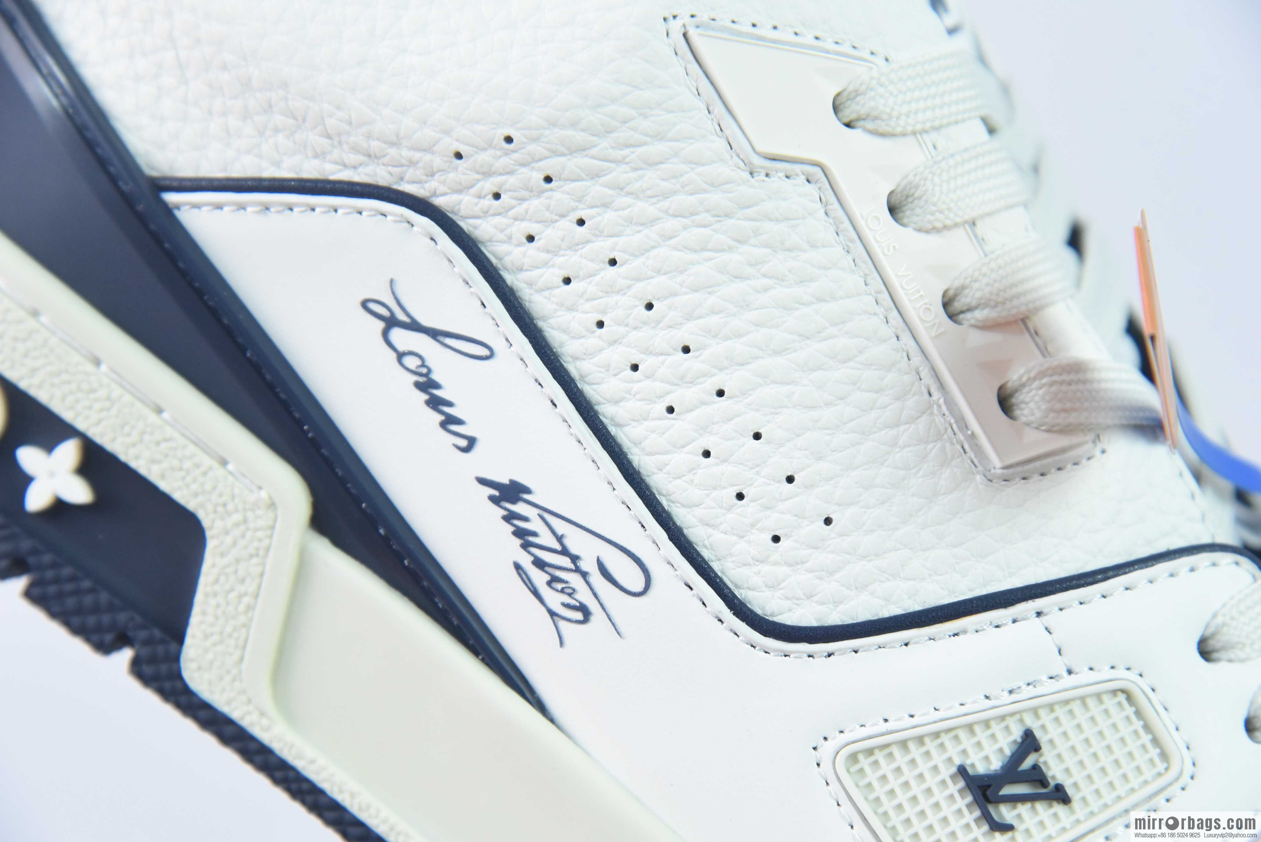 LV Louis Vuitton Louis Vuitton Trainer Sneaker Low Top Vintage Leisure Sports Culture Versatile Basketball Board Shoes