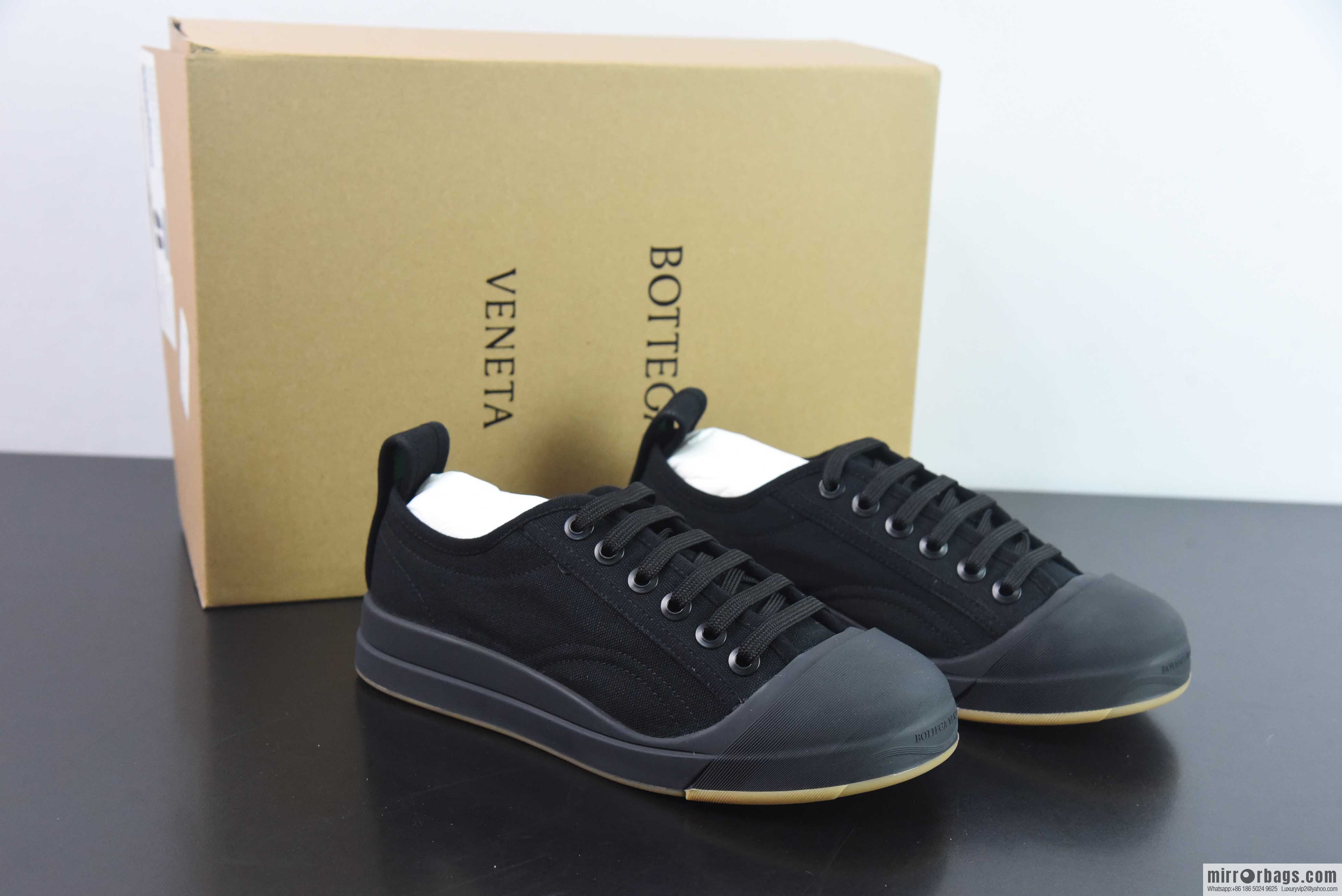 Bottega Veneta 2023ss new round head shoes Bodie home BV latest IVULCAN series His & Hers casual sneakers
