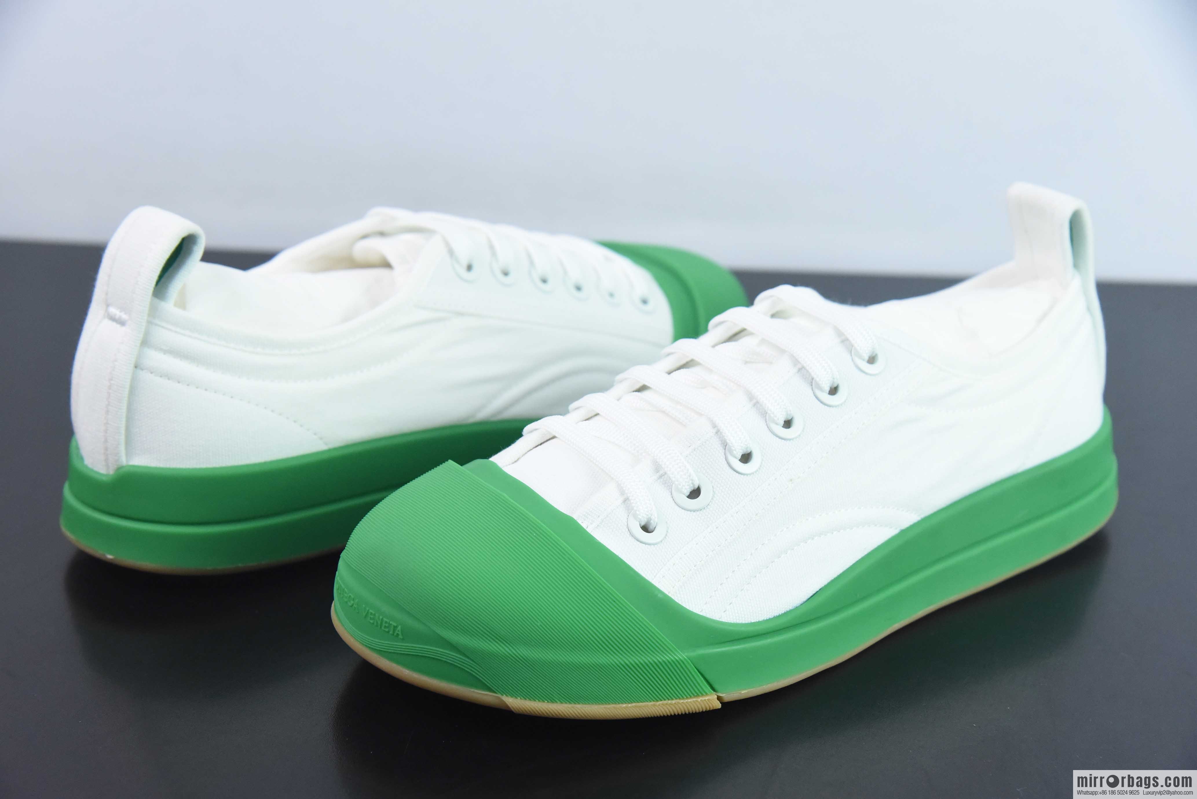 Bottega Veneta 2023ss new round head shoes Bodie home BV latest IVULCAN series His & Hers casual sneakers