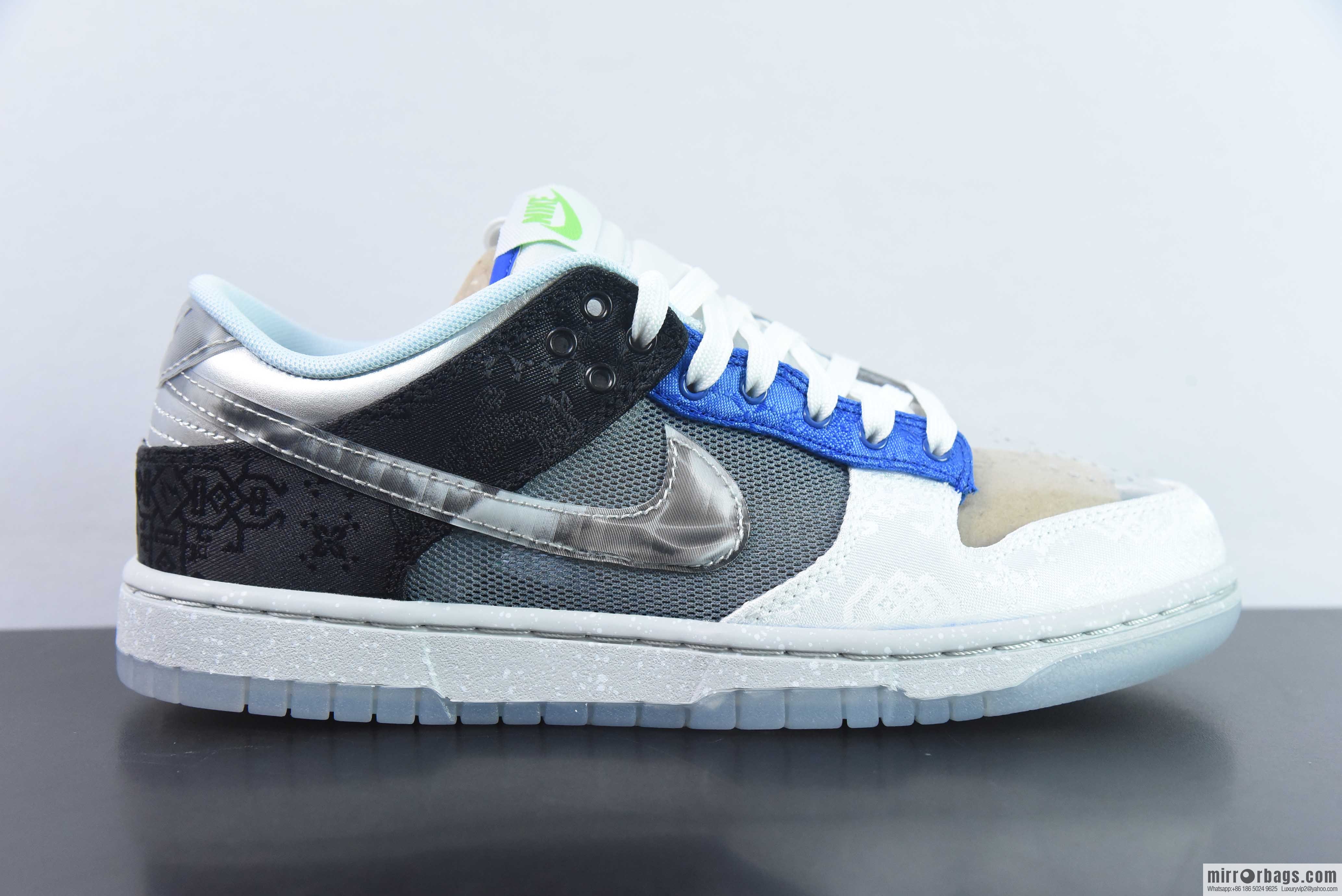 CLOT x Dunk joint model, brown, blue and gray Edison Chen is in charge of Condensation Group, joint limited-edition board shoes