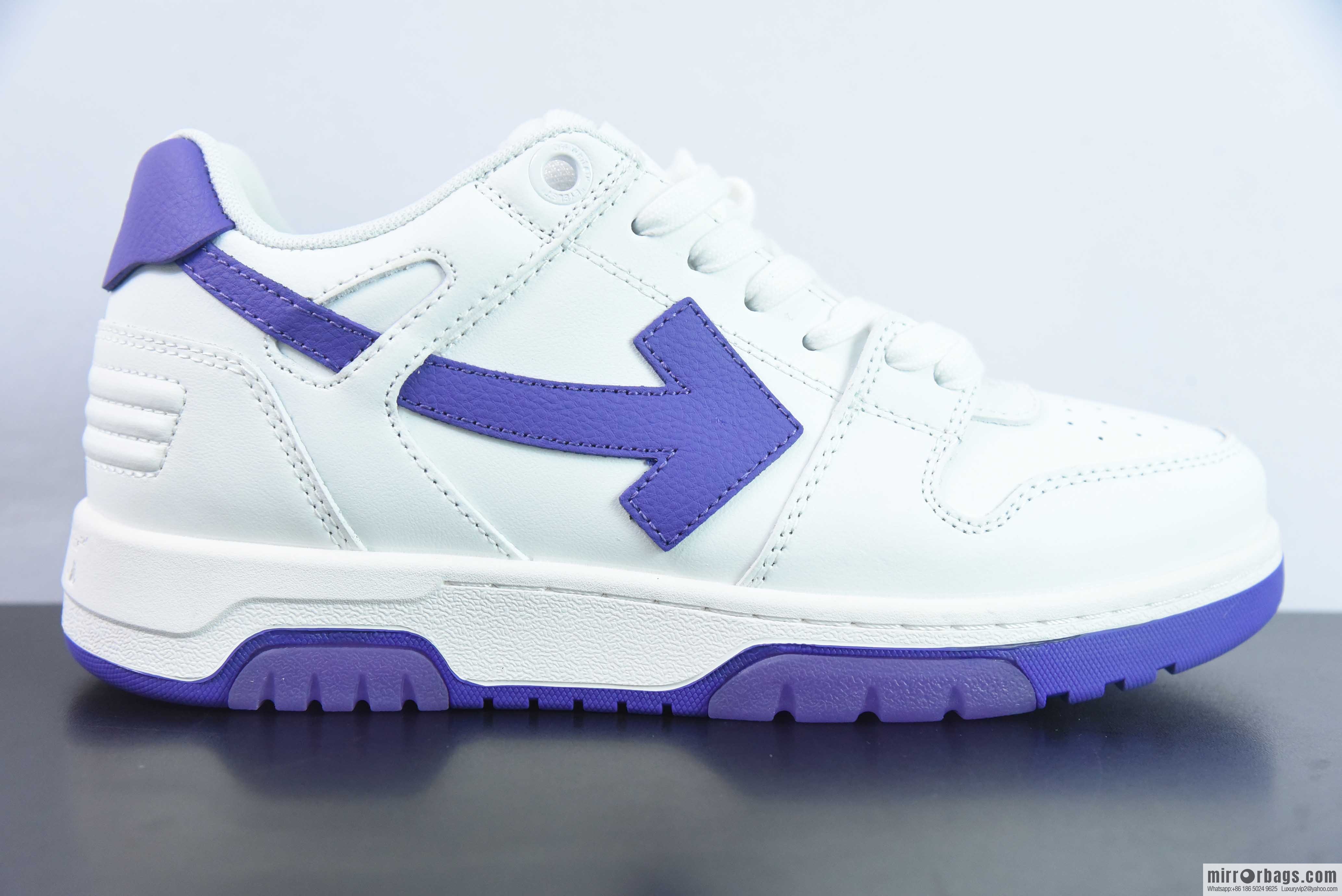 OFF-WHITE Out Of Office series low-top retro versatile casual sports shoes