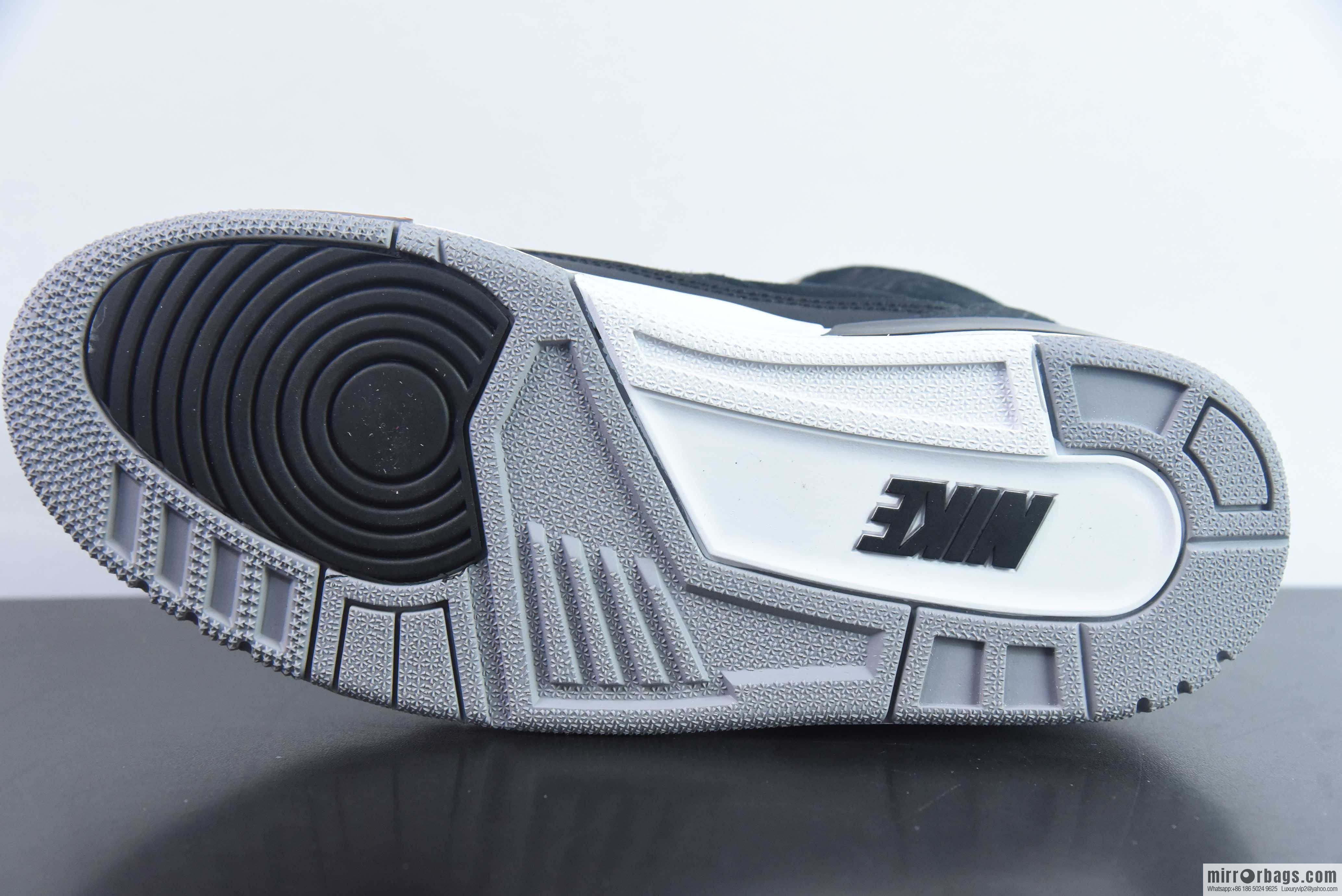 Air Jordan 3 Retro Tinker AJ3 black and gray sports shoes color scheme item number: CK4348-007