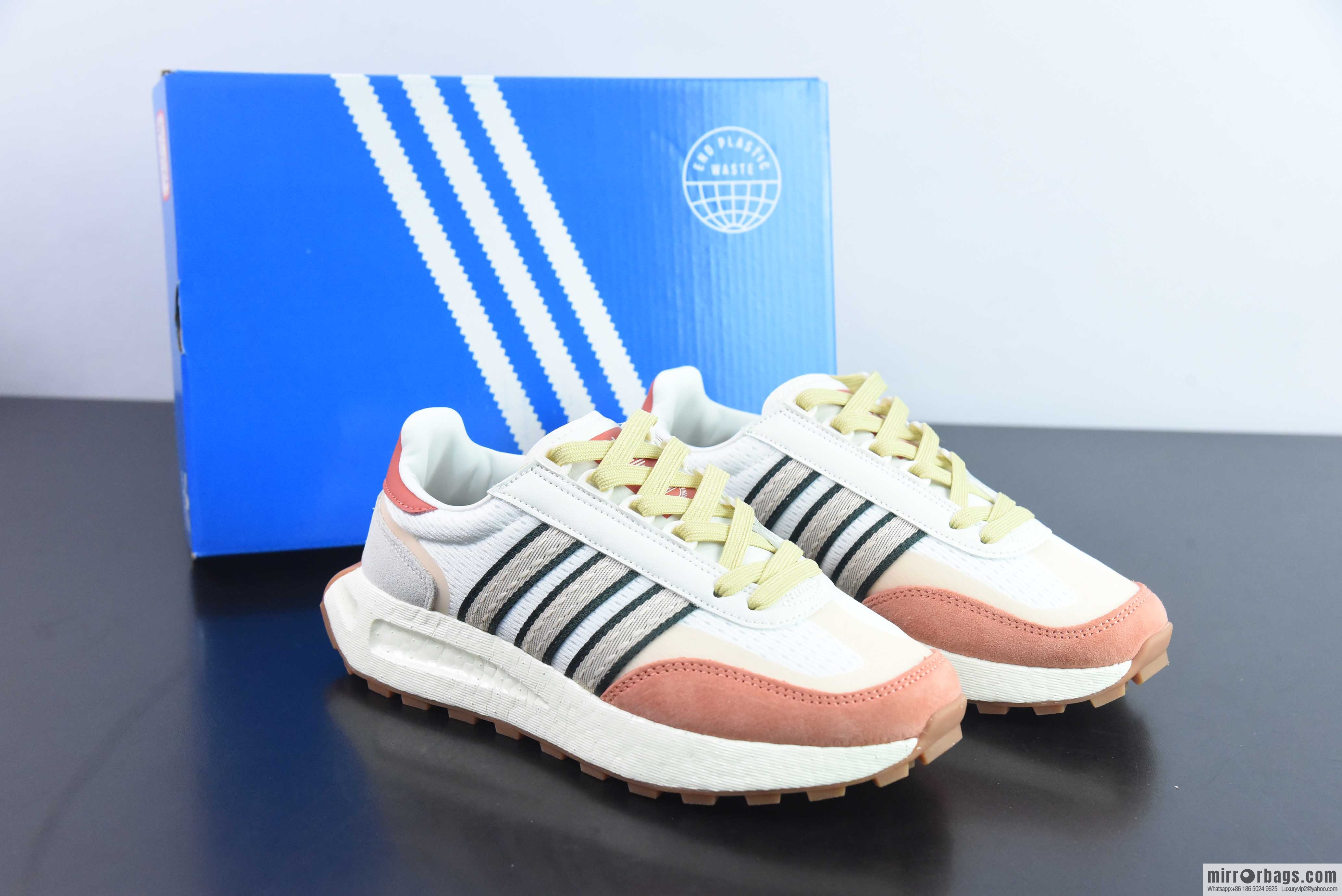 AD Adi Retropy E5 popcorn midsole, retro sports casual running shoes IE0490