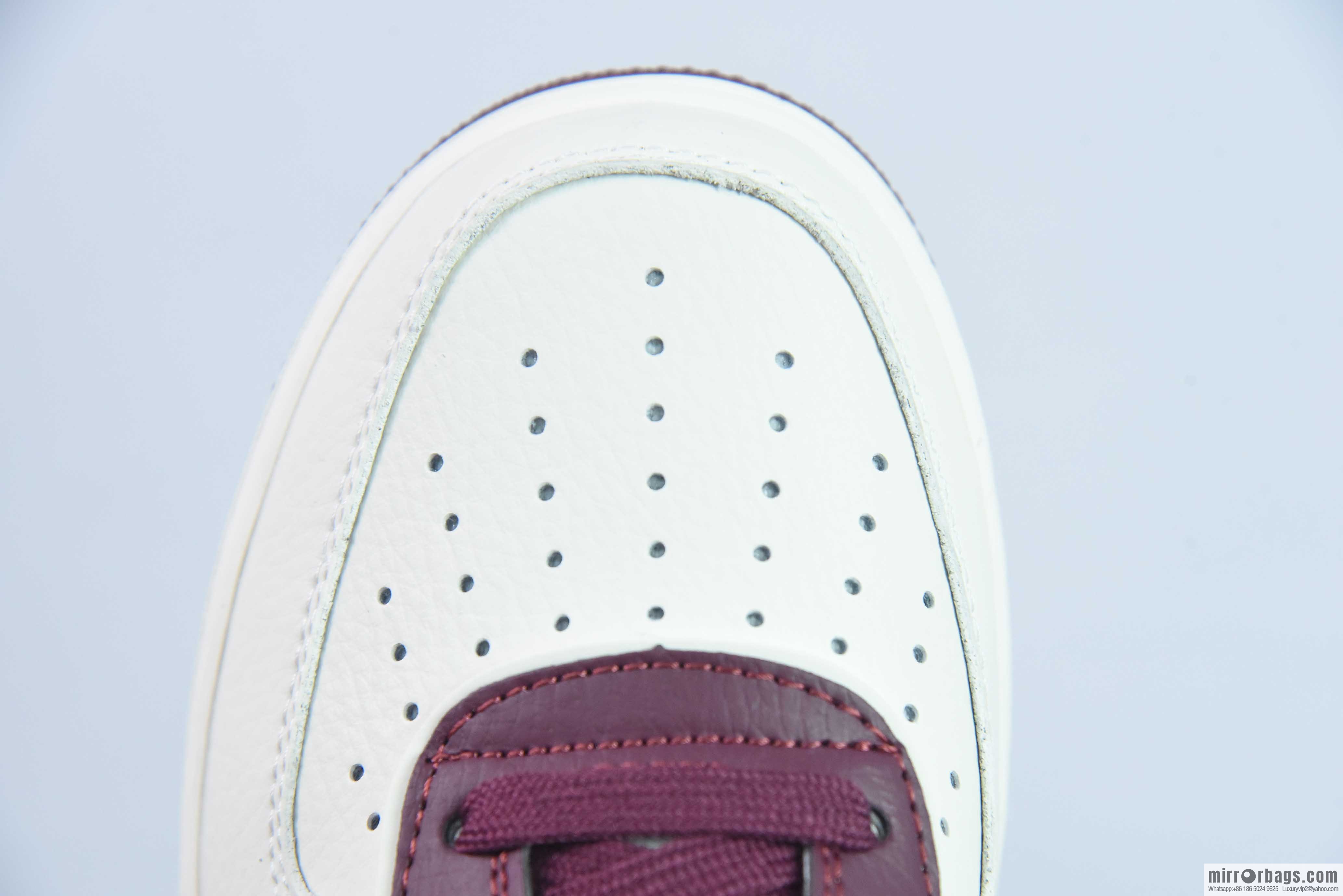 Nike Air Force 1 Low 07 40th Baijiu red sneaker, item number: JF1983 551