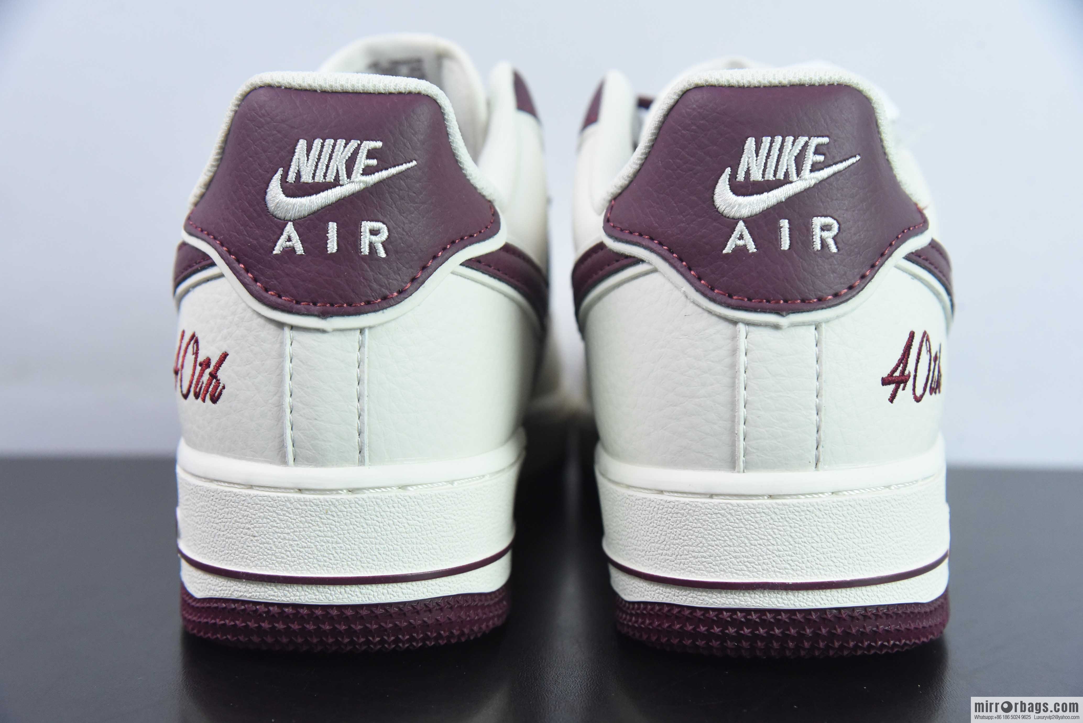 Nike Air Force 1 Low 07 40th Baijiu red sneaker, item number: JF1983 551