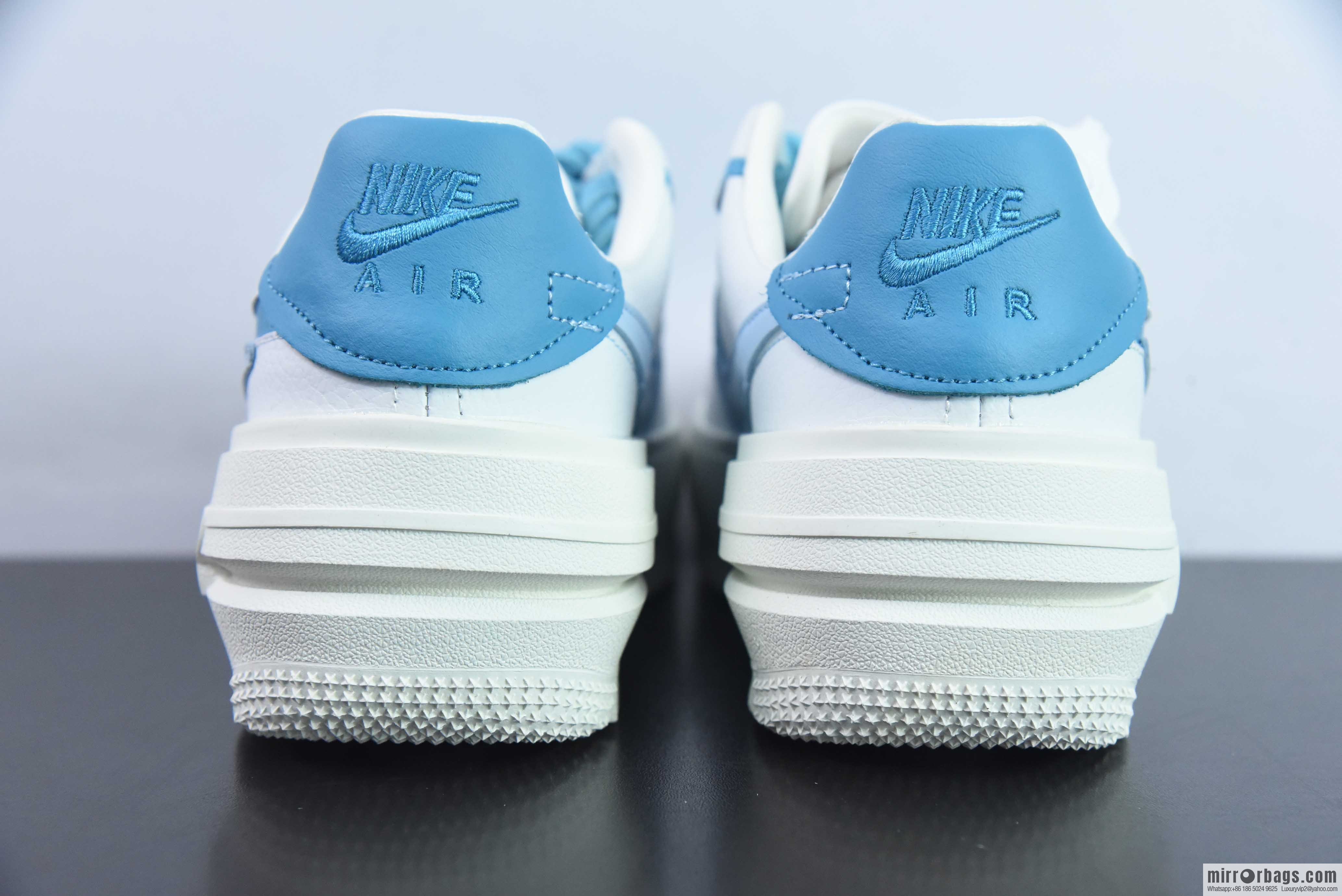Nike Air Force 1 Low 07 PLT.AF. ORM white and blue sneakers, item number: DJ9946 111