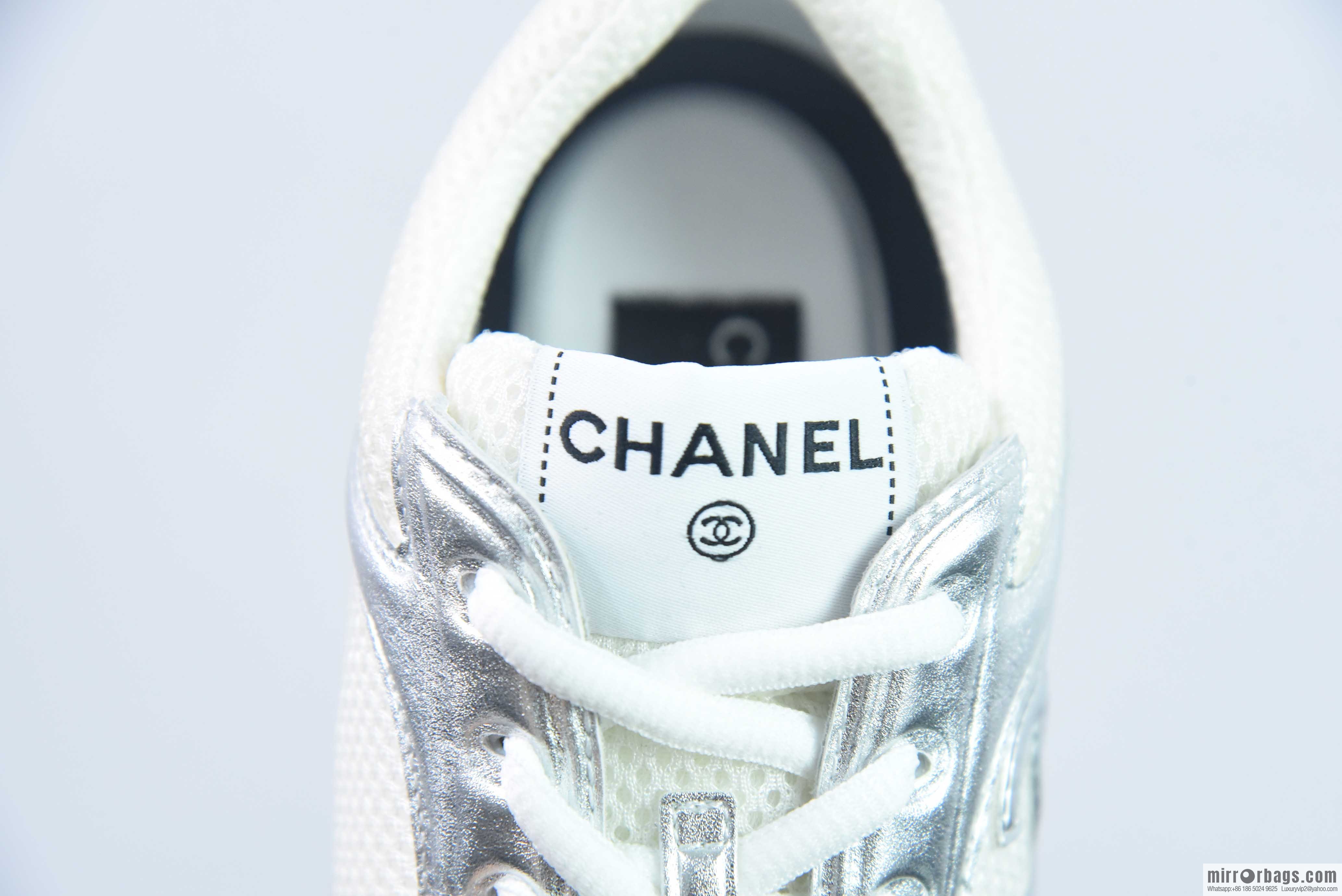 Chane/Chanel, French luxury brand 2023 Cruise Logo Casual Low series Cruise lightweight retro dad style versatile casual shoes