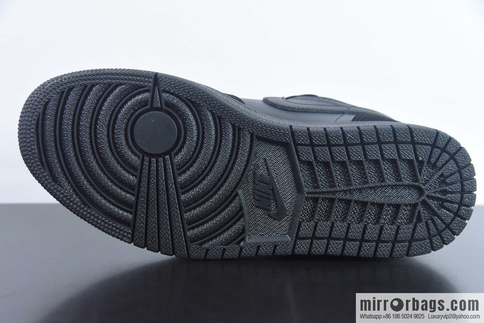 Air Jordan AJ1 Low Pure Black Darth Vader Sneakers, Item Number: 553558-025