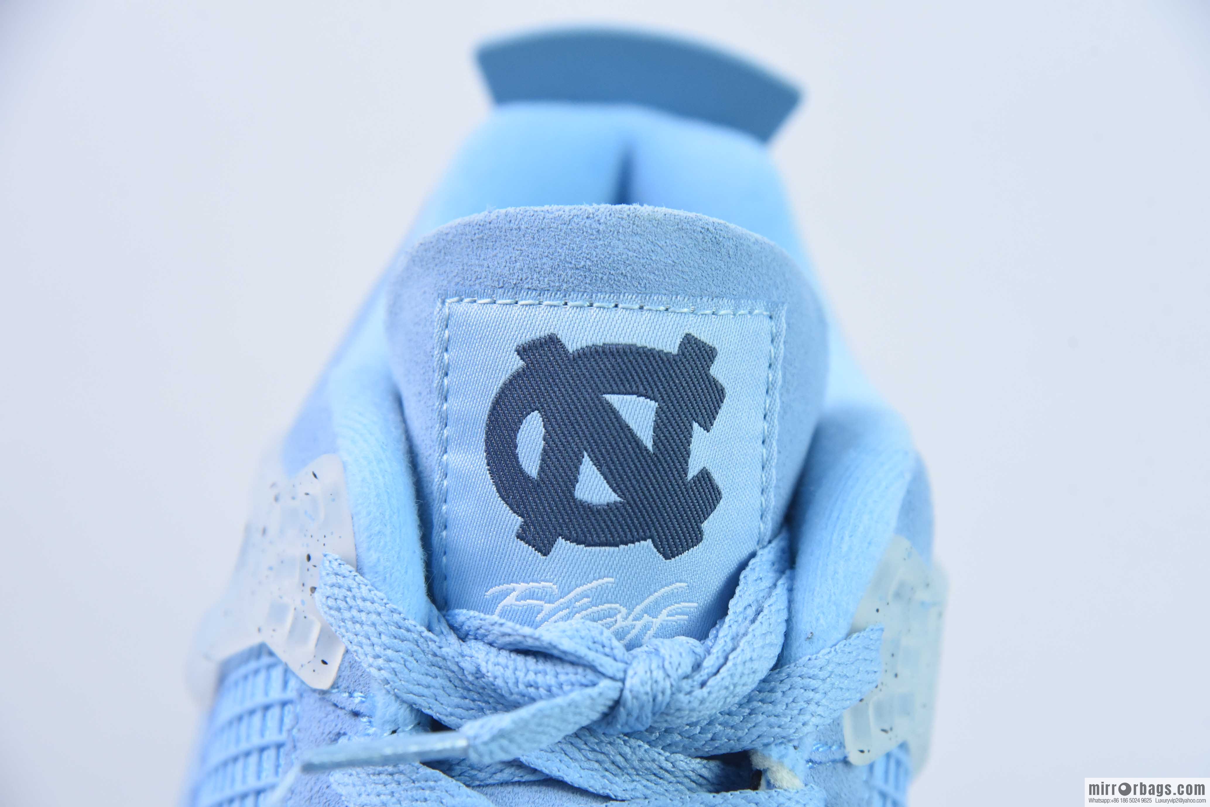 Air Jordan 4 AJ4 joint UNC university blue sneakers, item number: AJ4-HO12MNJDLS247
