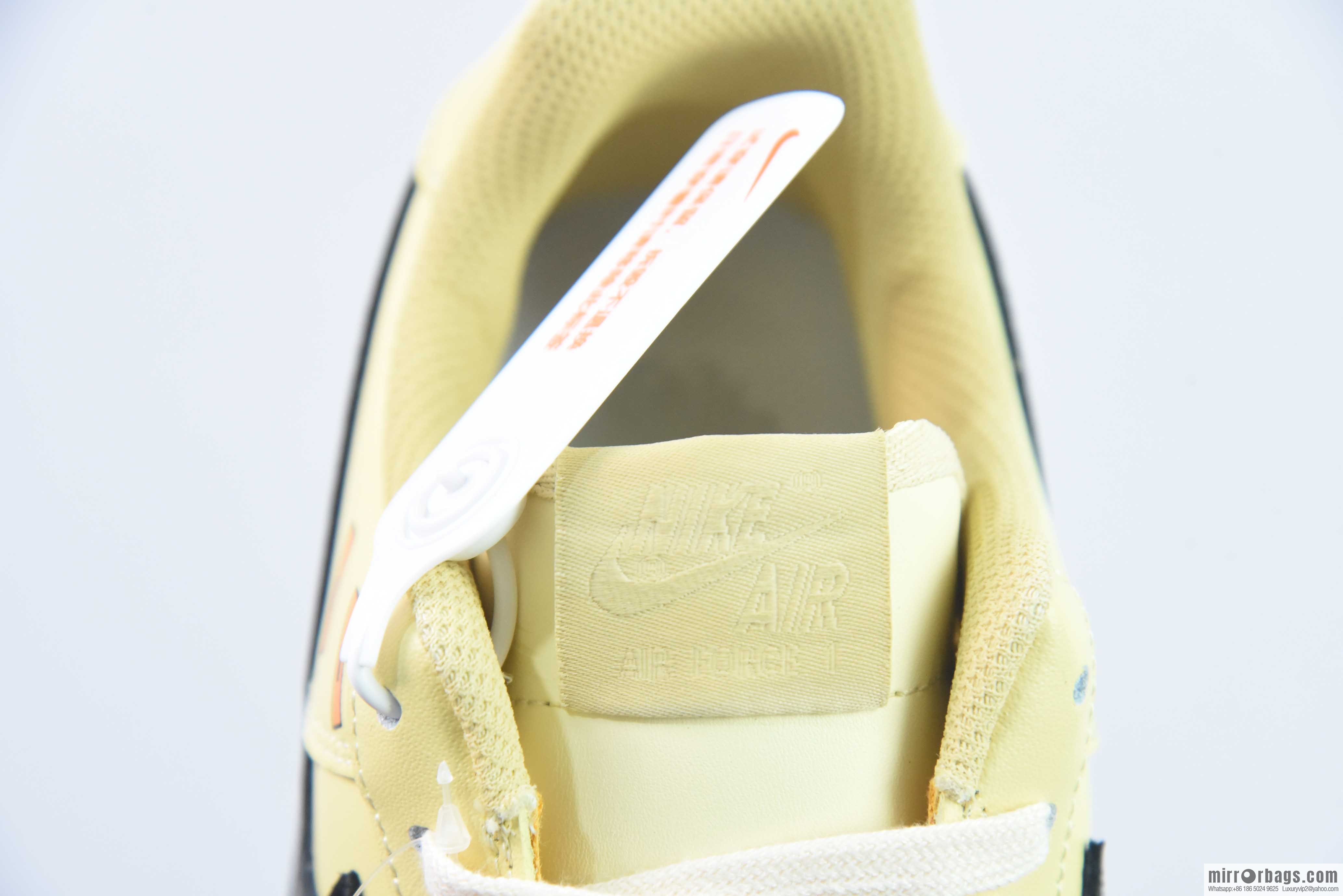 Nike Air Force 1 Low-top sports and leisure board shoes, English graffiti 71 yellow, item number: CW2288-111