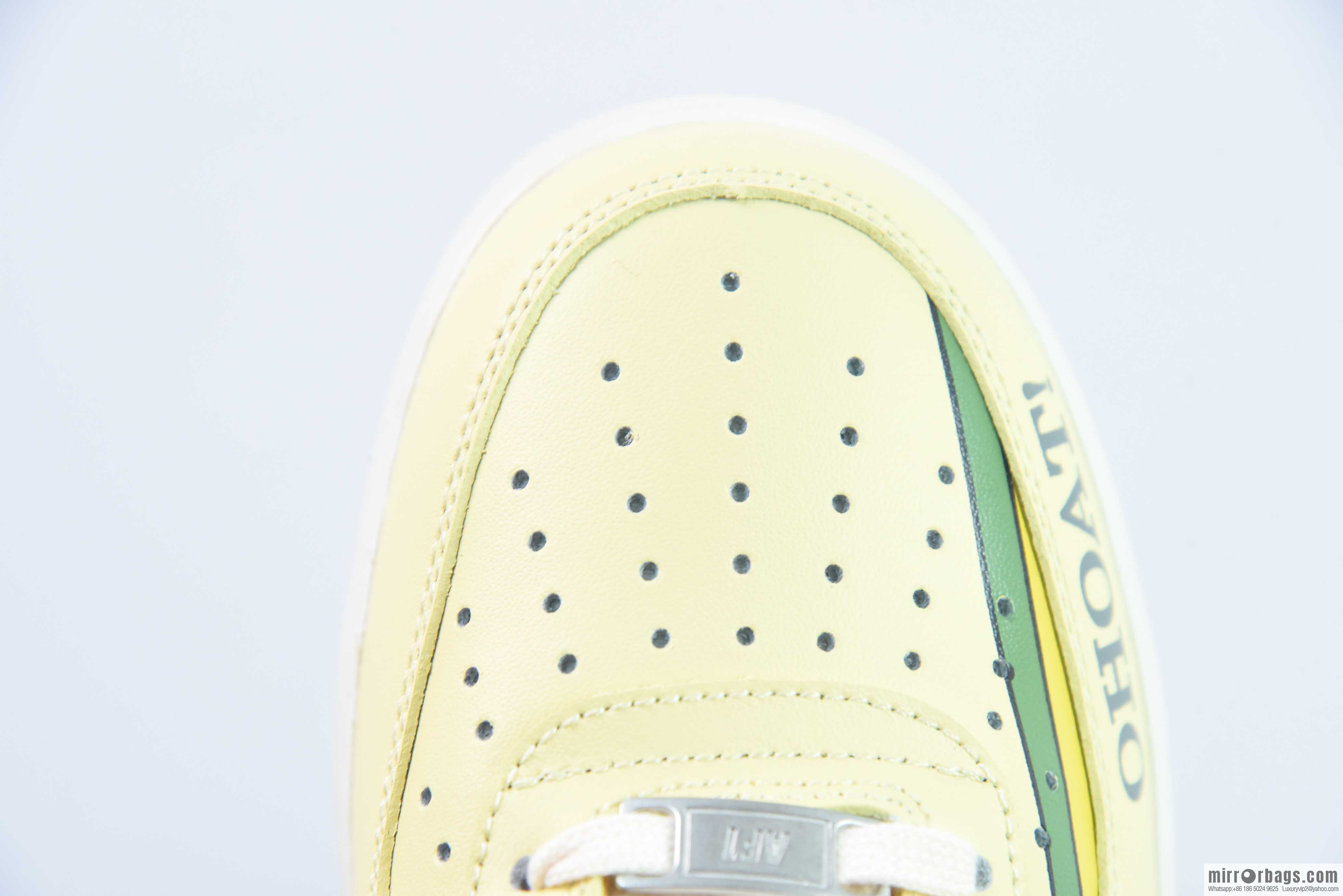 Nike Air Force 1 Low-top sports and leisure board shoes, English graffiti 71 yellow, item number: CW2288-111