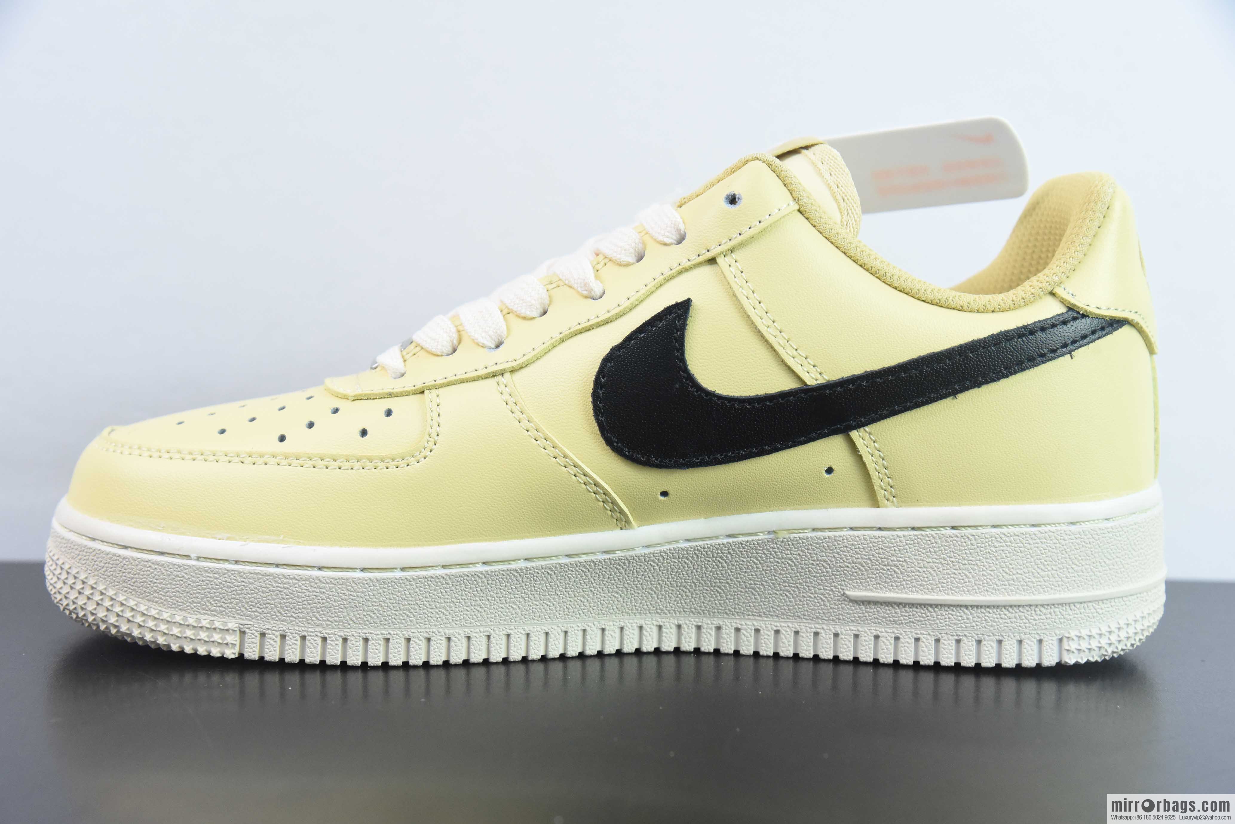 Nike Air Force 1 Low-top sports and leisure board shoes, English graffiti 71 yellow, item number: CW2288-111