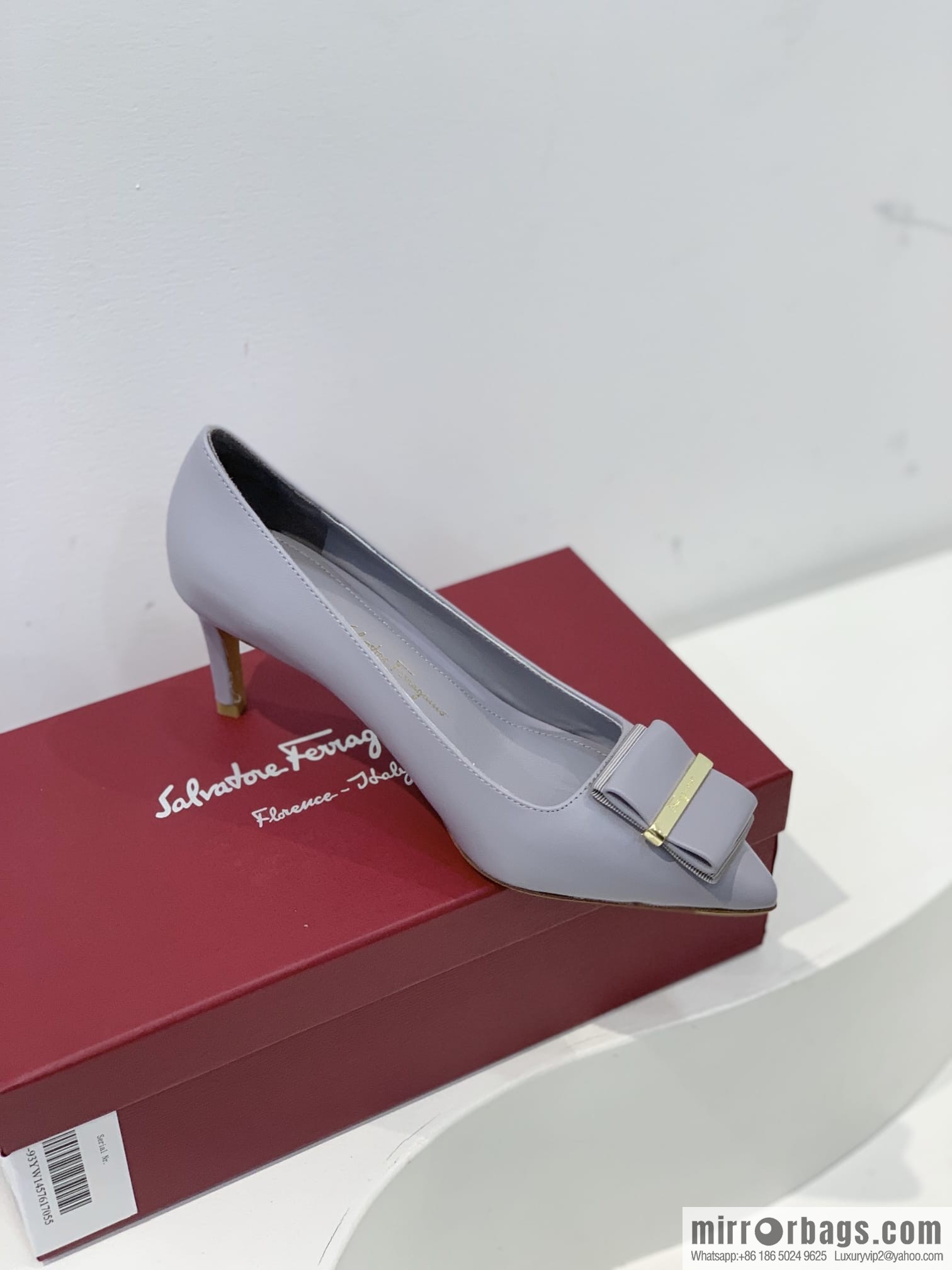 Salvatore Ferragamo ✔️ New! Ferragamo Double Bow Point High Heels Shoes
