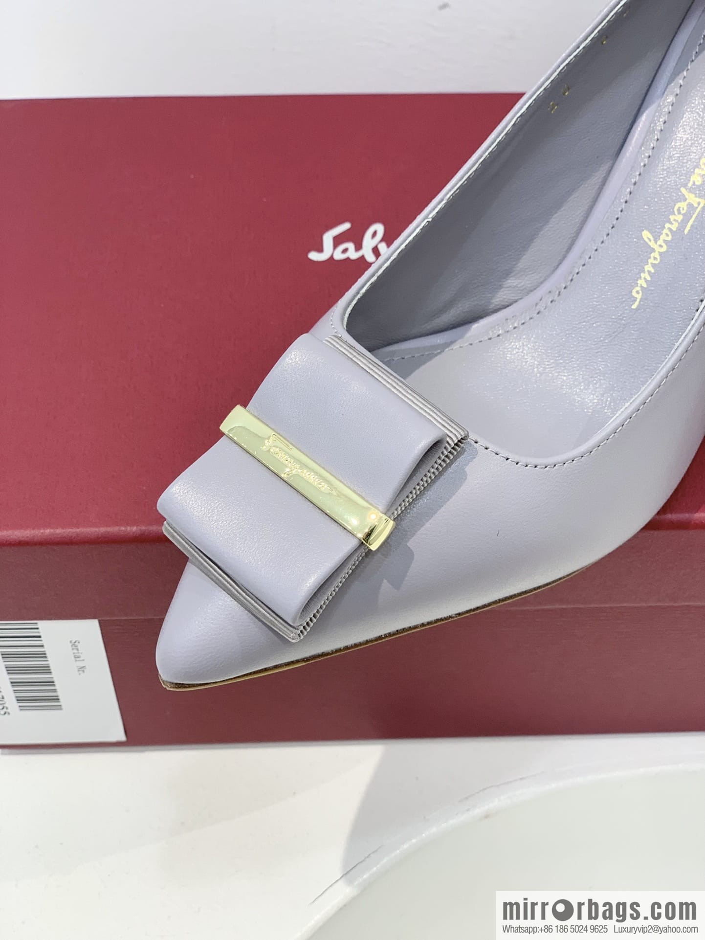 Salvatore Ferragamo ✔️ New! Ferragamo Double Bow Point High Heels Shoes