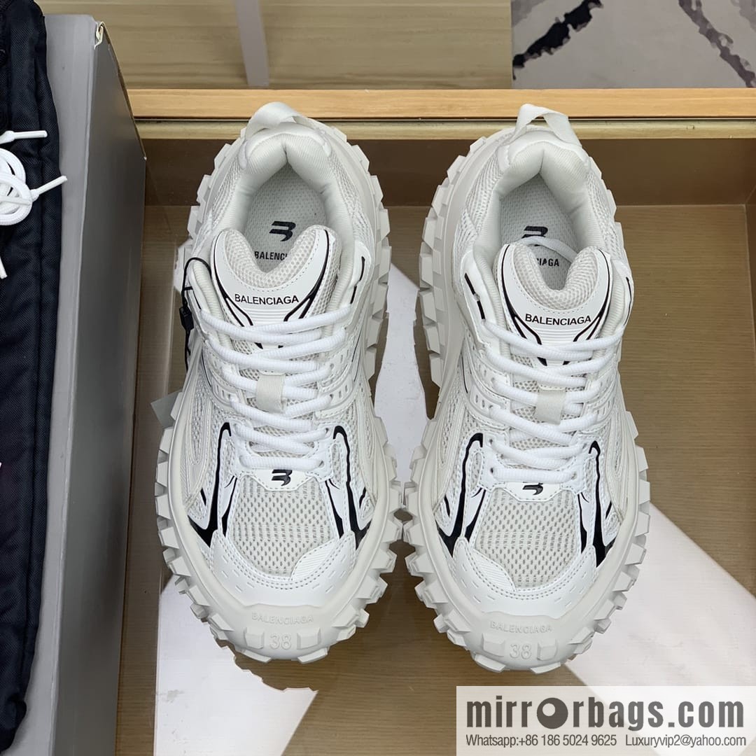 BALENCIAGA Balenciaga, nylon and mesh Paris His & Hers shoes