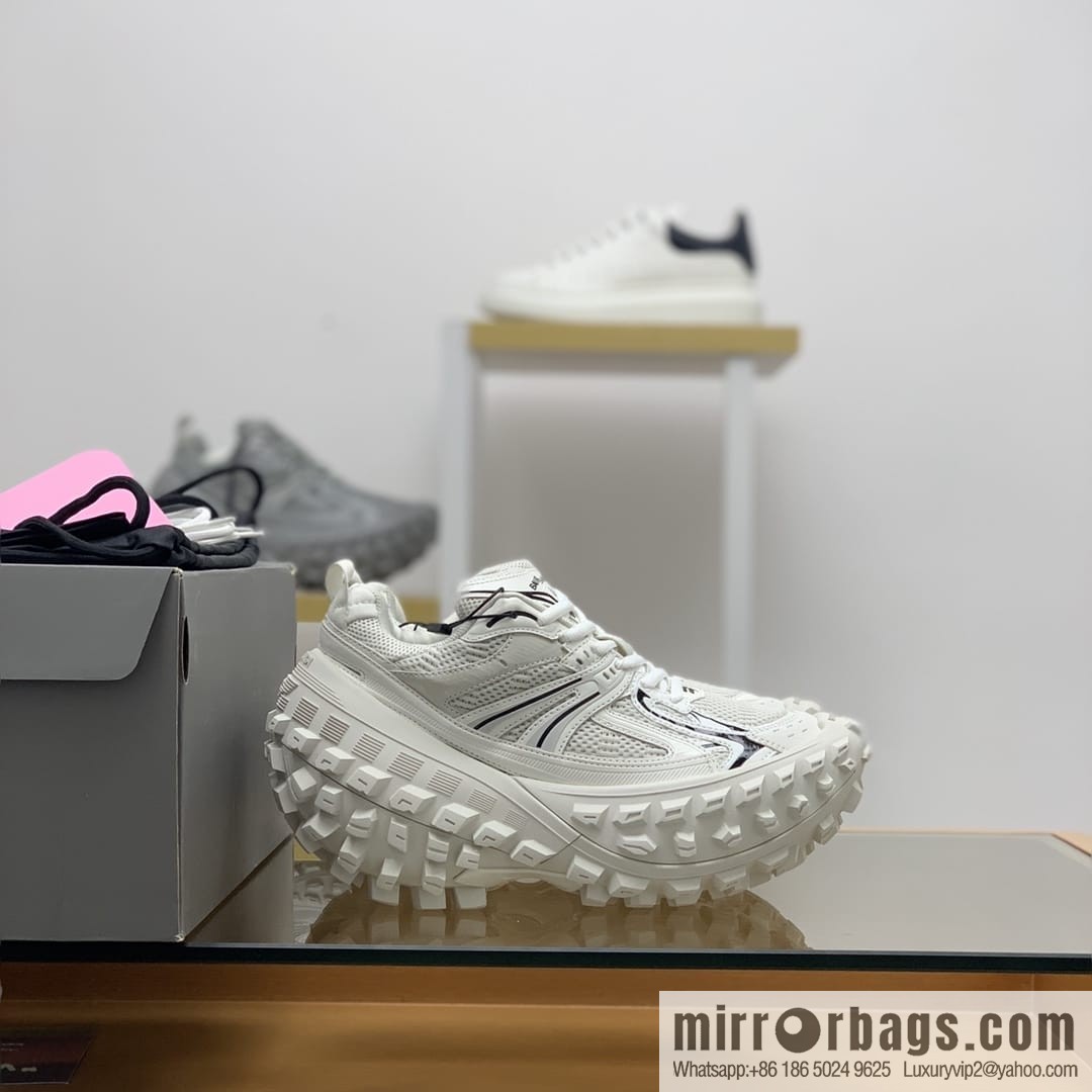 BALENCIAGA Balenciaga, nylon and mesh Paris His & Hers shoes