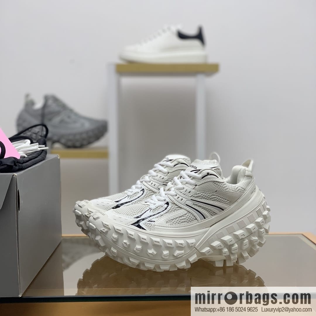 BALENCIAGA Balenciaga, nylon and mesh Paris His & Hers shoes