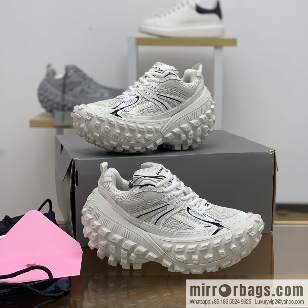 BALENCIAGA Balenciaga, nylon and mesh Paris His & Hers shoes