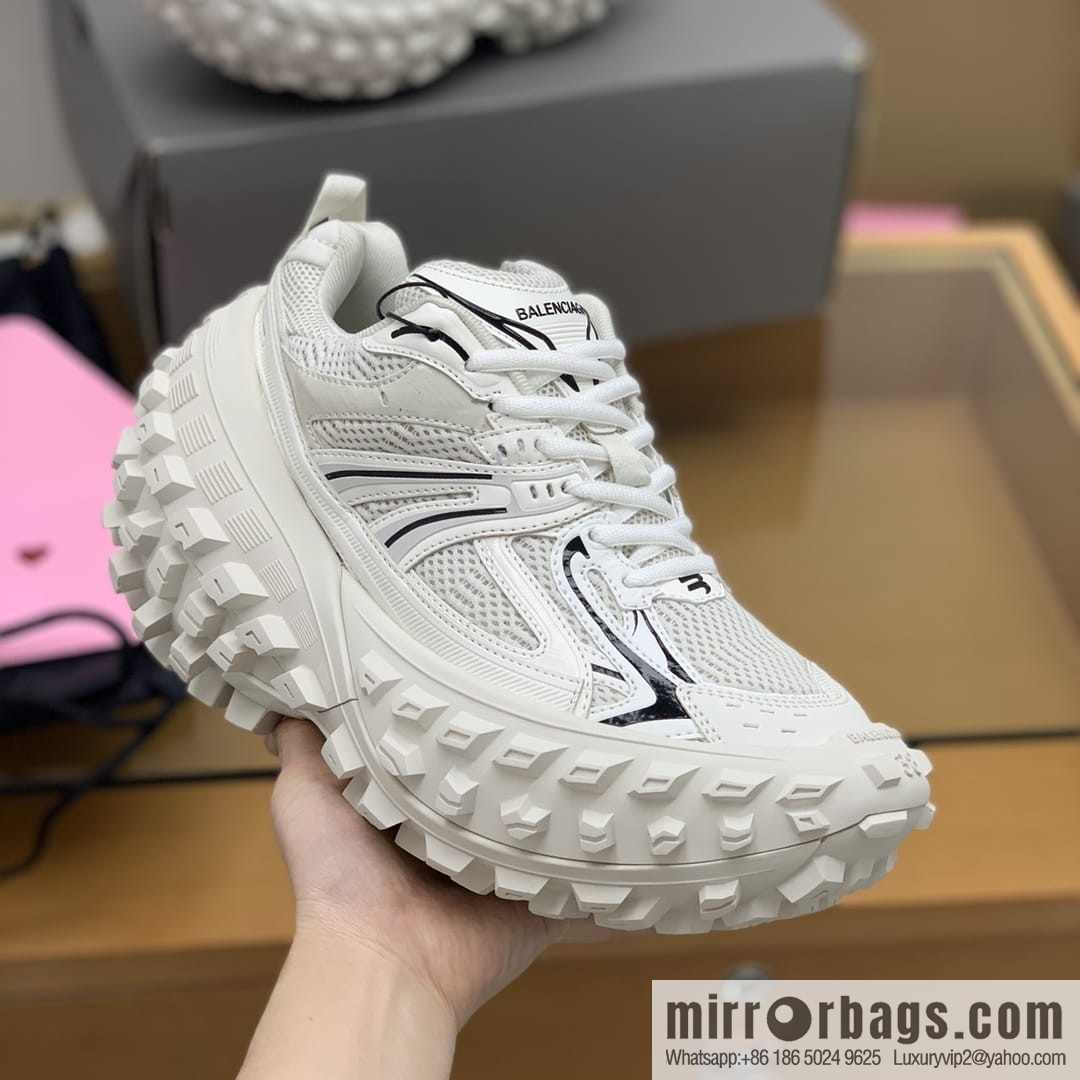 BALENCIAGA Balenciaga, nylon and mesh Paris His & Hers shoes